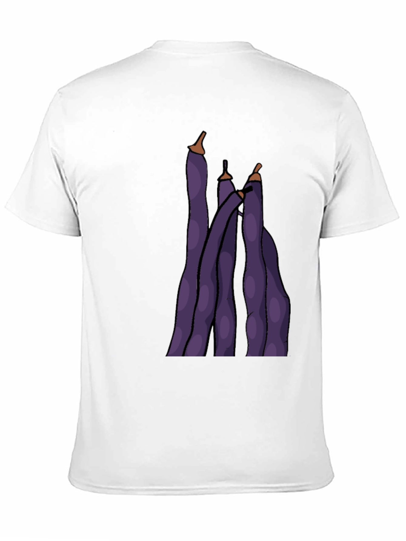 Funky Purple Bean Graphic Tee