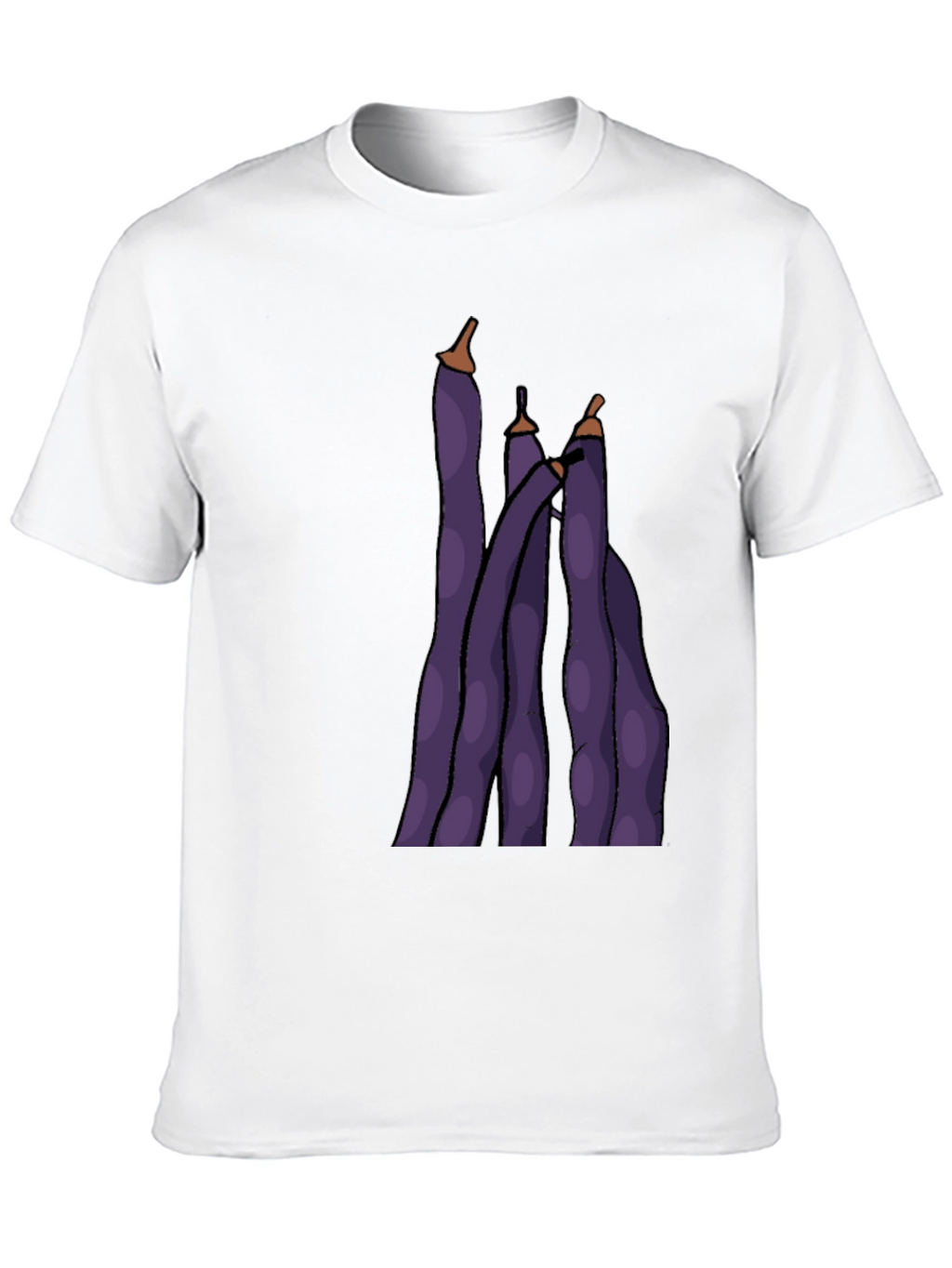 Funky Purple Bean Graphic Tee