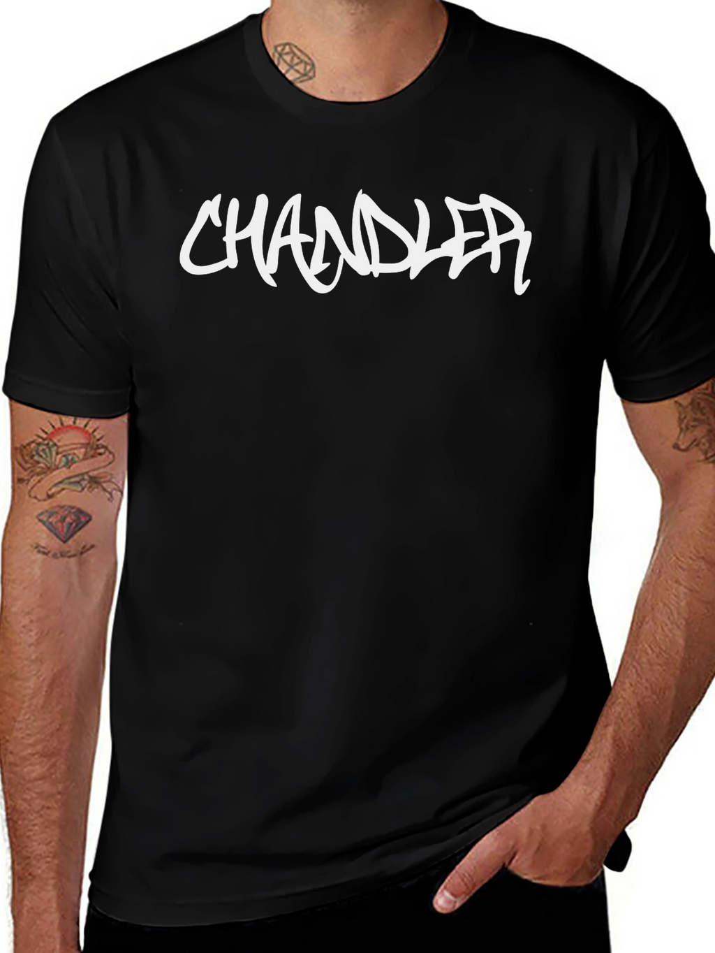 Chandler T-Shirt - Black Casual Wear