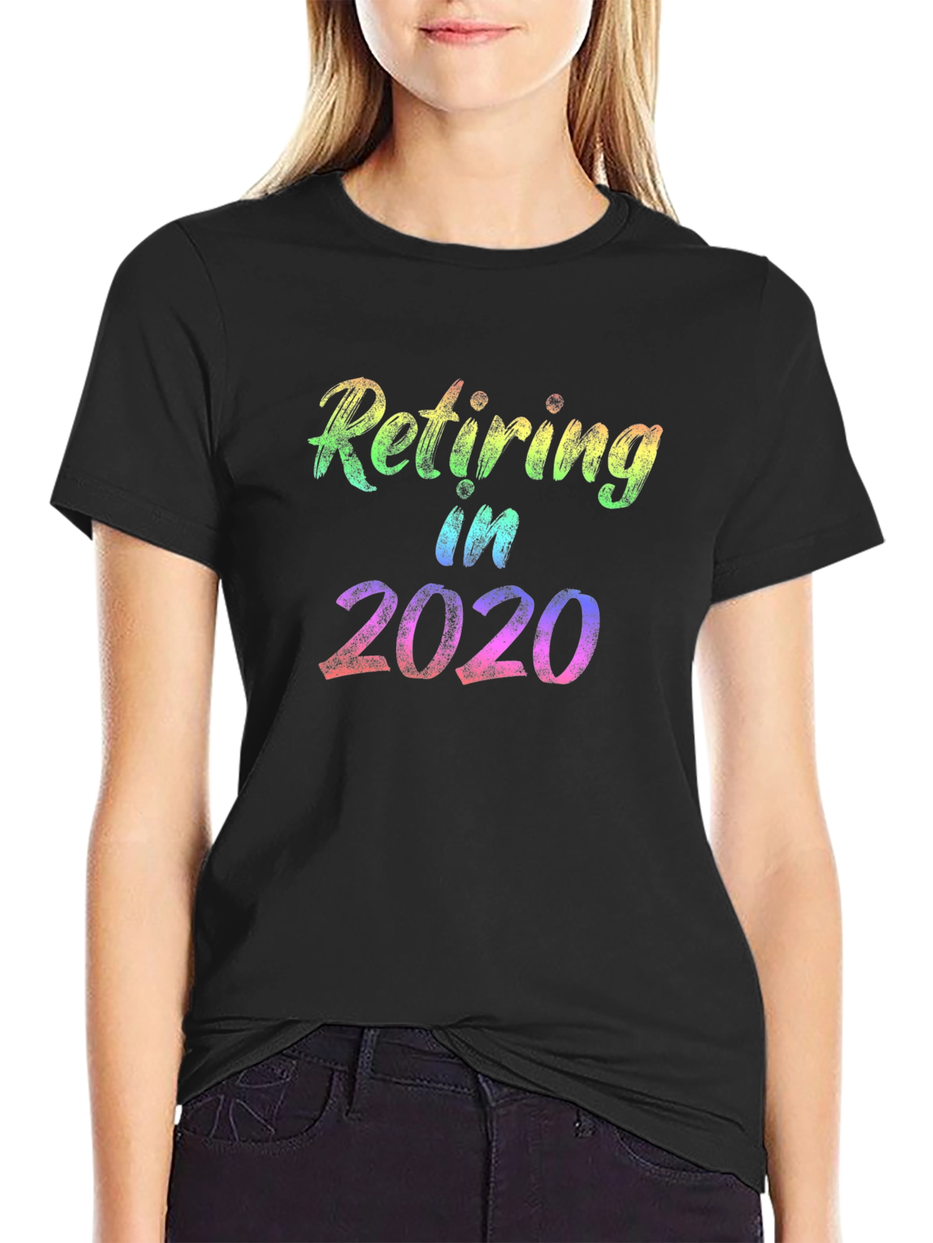 Retiring in 2020 T-Shirt Colorful Design