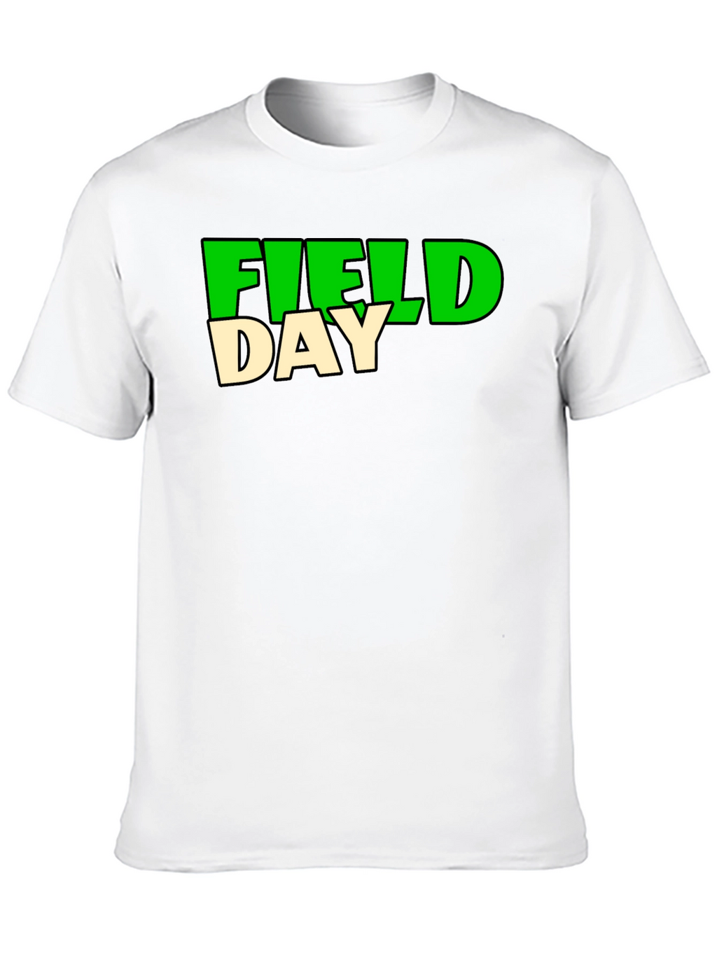 Field Day Graphic T-Shirt - Black