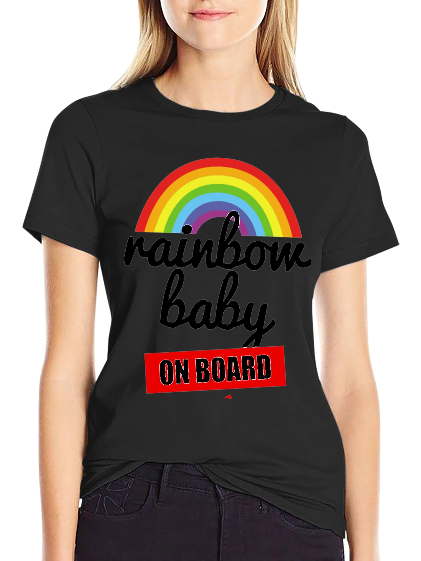 Rainbow Baby On Board T-Shirt