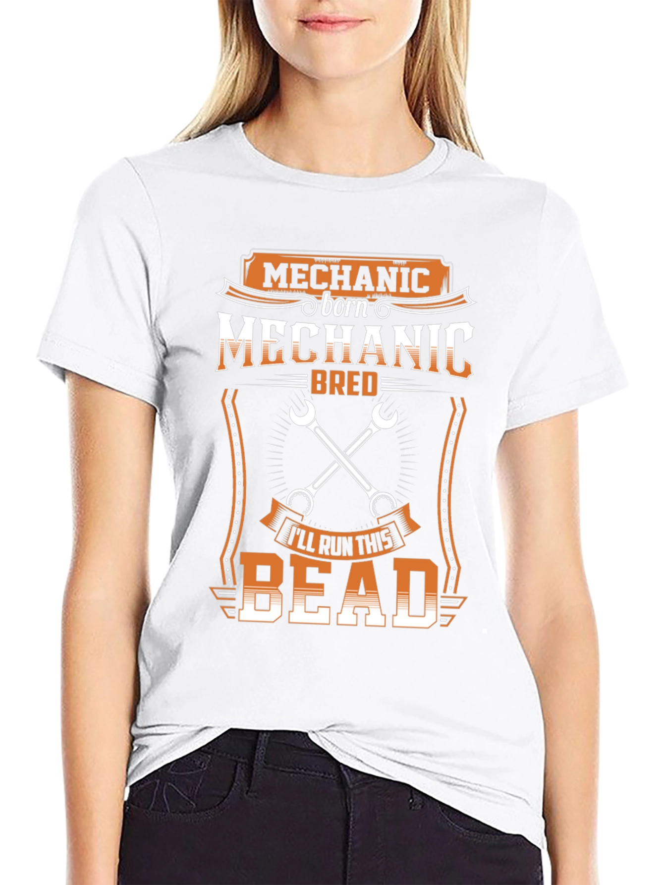Mechanic Born Mechanic Bred T-Shirt