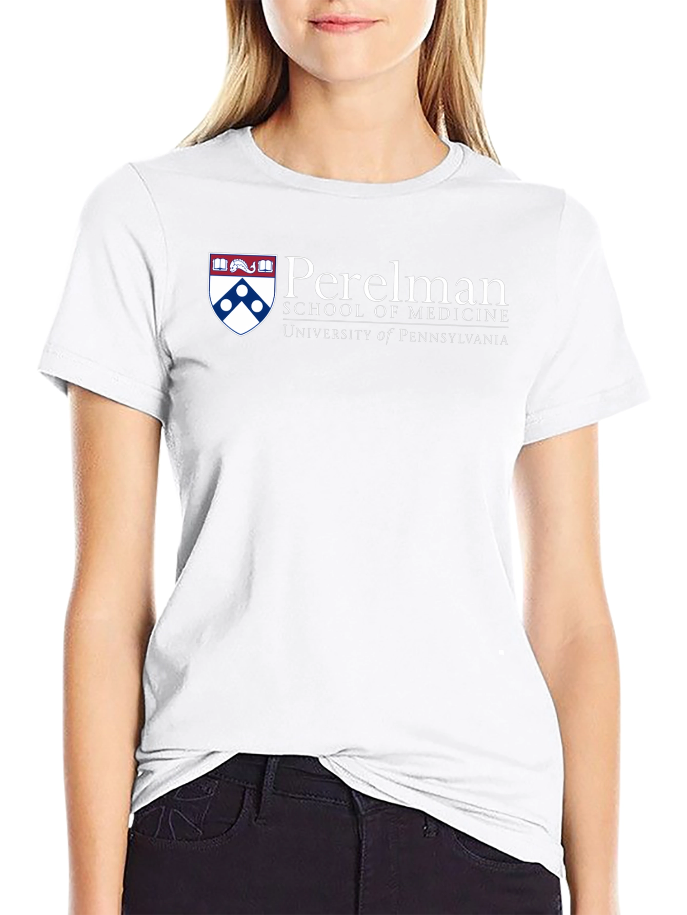 Perelman School of Medicine Black T-Shirt