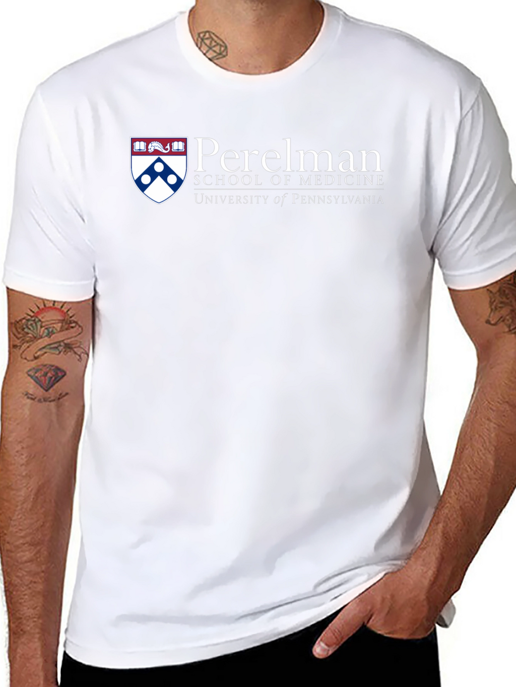 Perelman School of Medicine Black T-Shirt