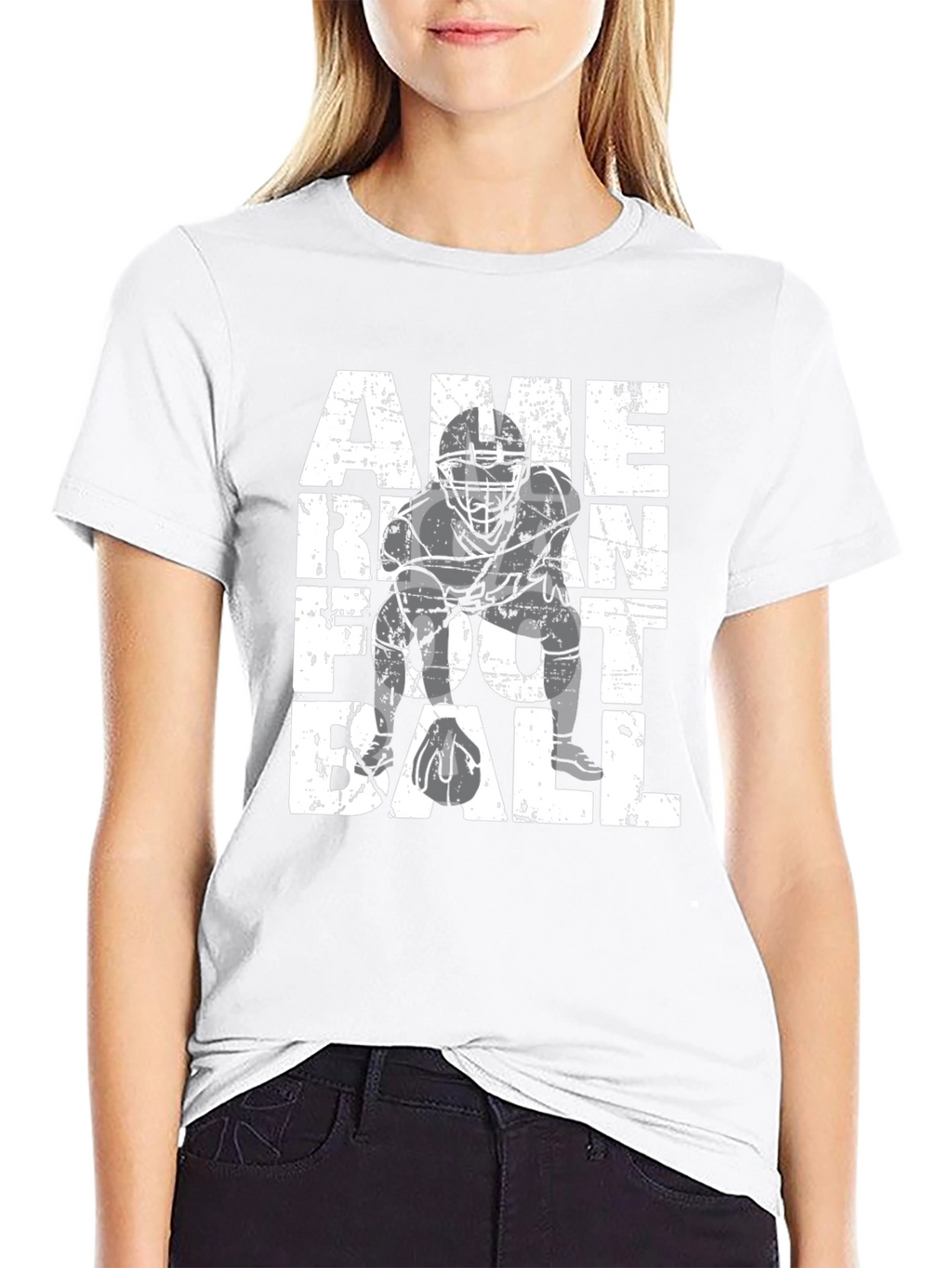 American Football Graphic T-Shirt