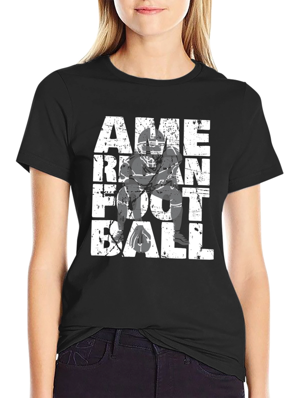 American Football Graphic T-Shirt