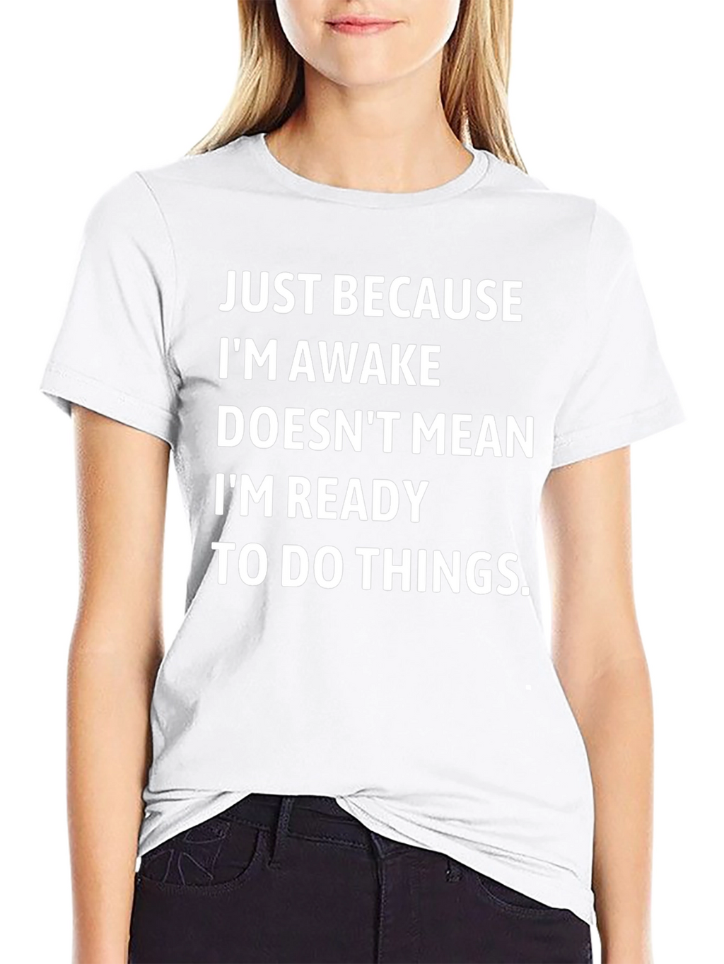 Funny Sarcastic Awake Graphic Tee
