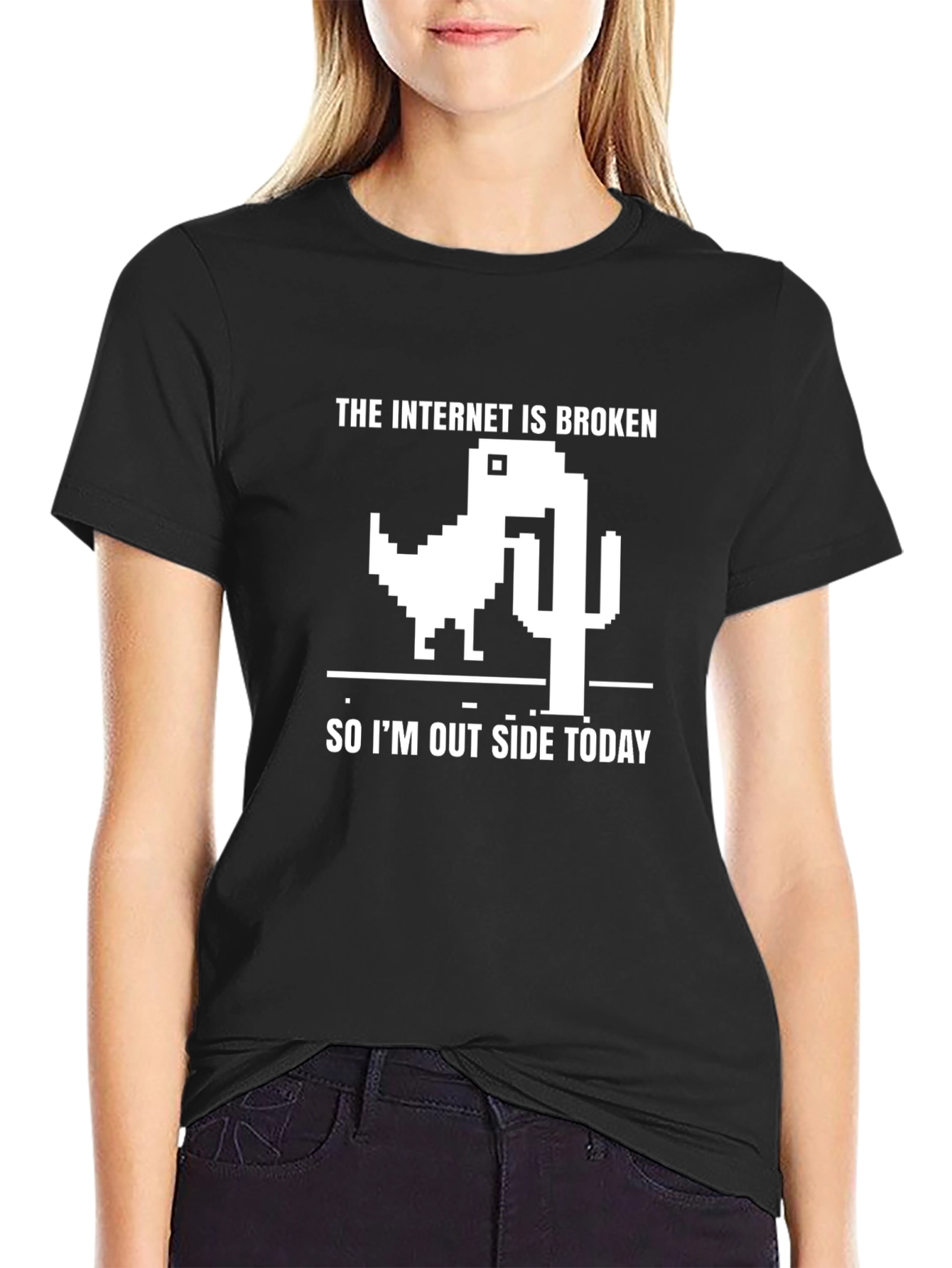 The Internet is Broken T-Shirt - Funny Geek Tee