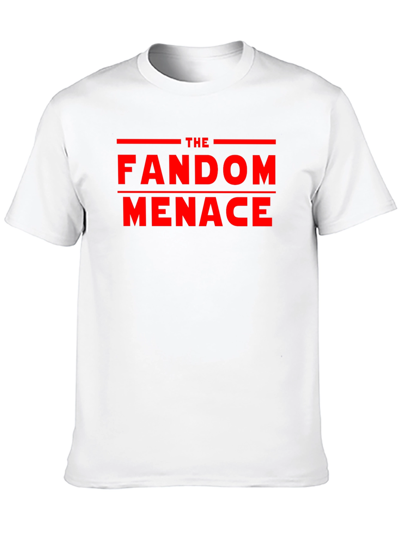 The Fandom Menace Graphic Tee - Bold Statement Shirt