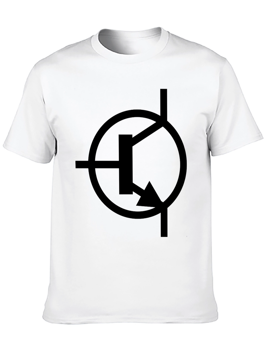 Electronics Circuit Symbol Black T-Shirt