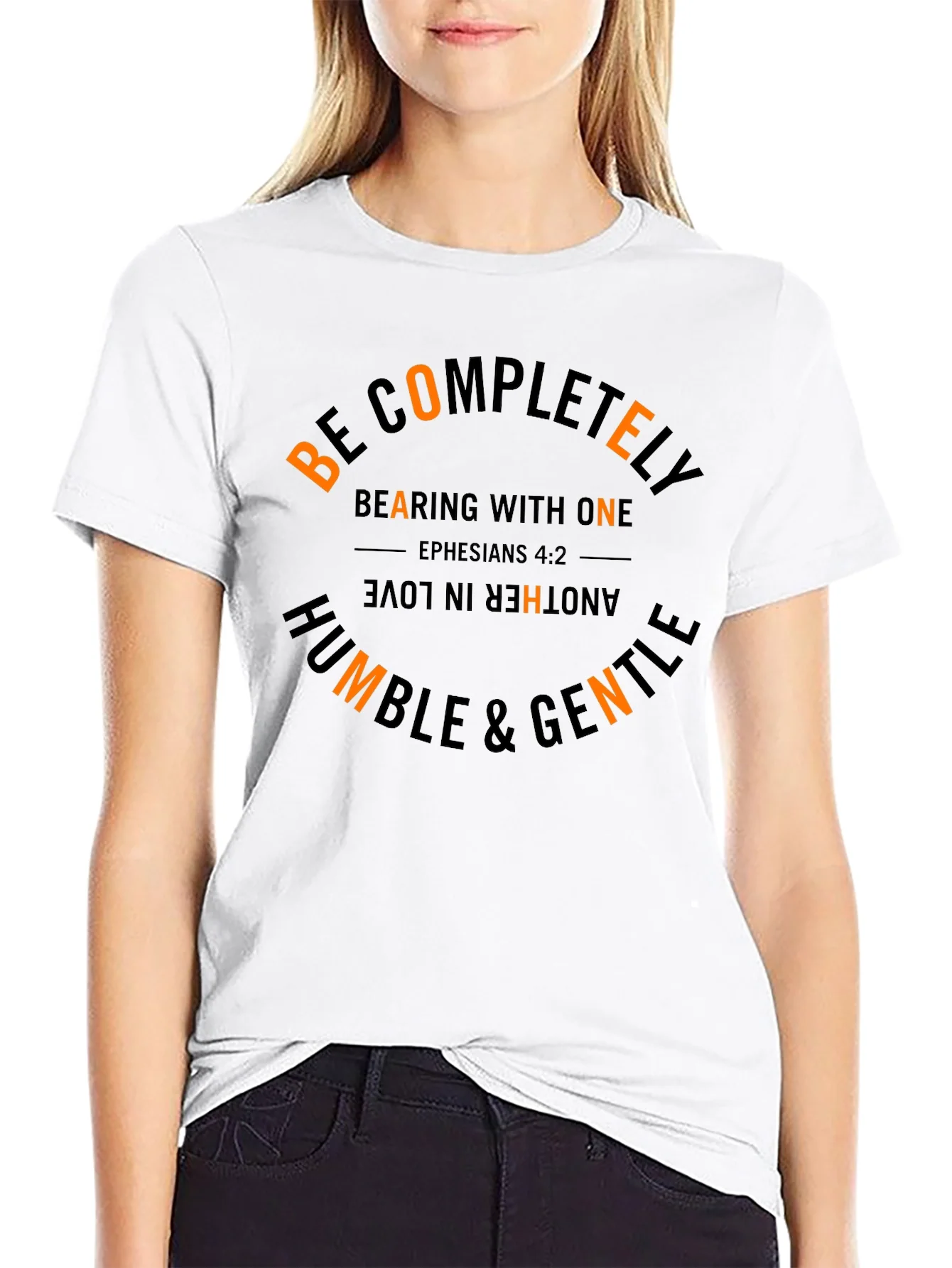 Be Completely Humble & Gentle Black T-Shirt