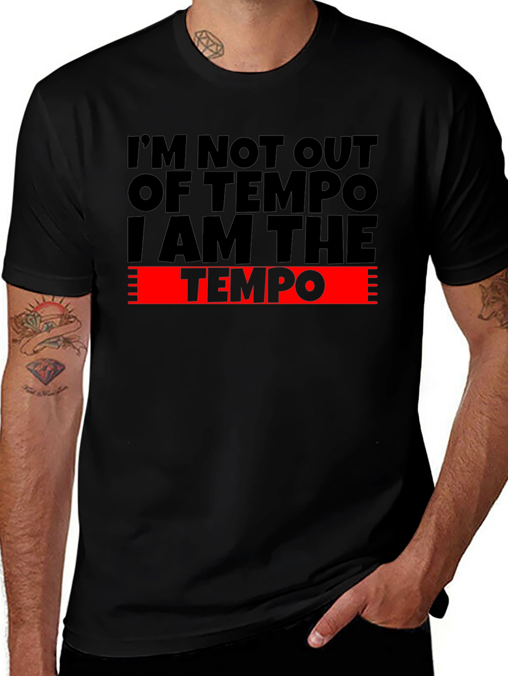 I am the Tempo Graphic Tee
