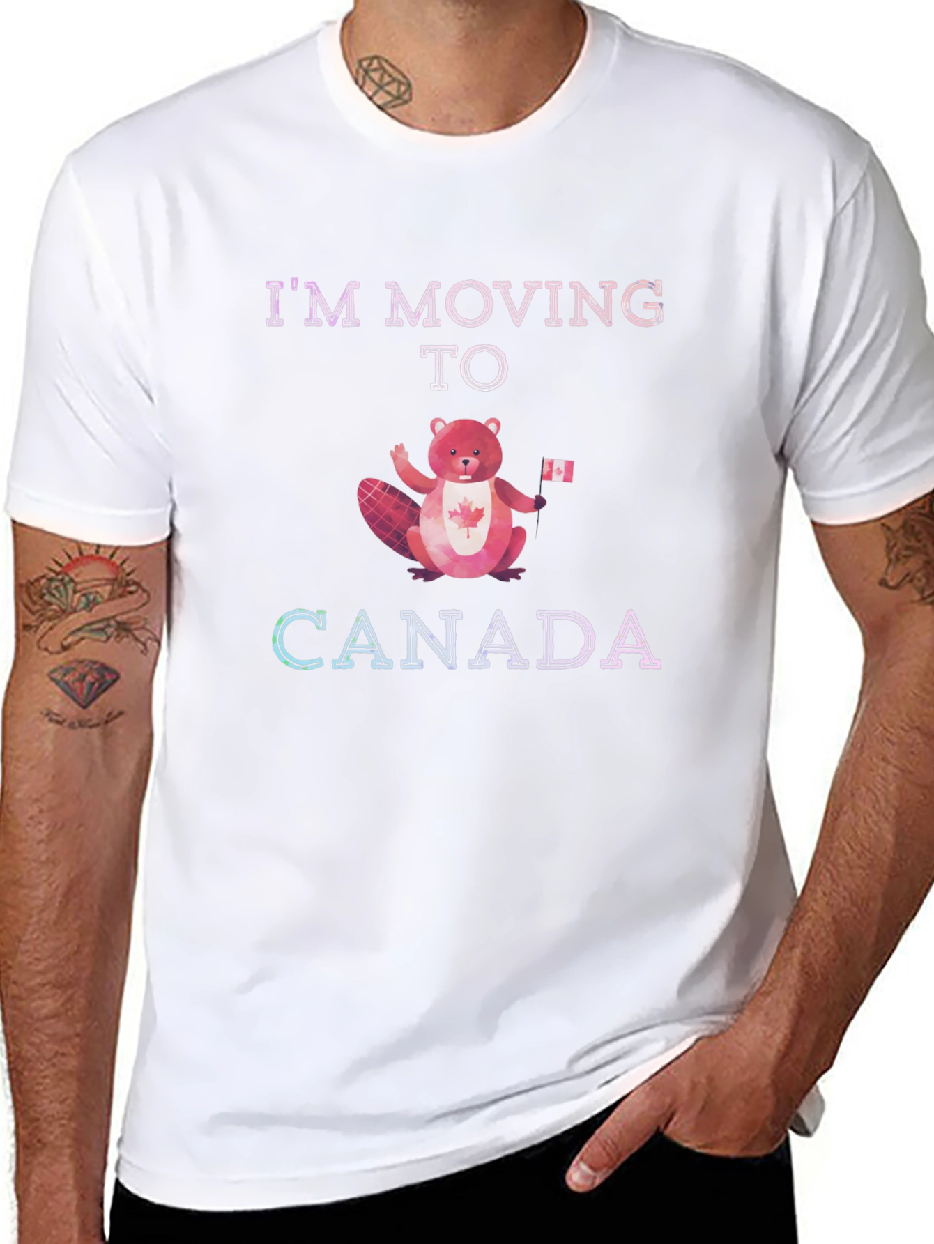 Im Moving to Canada Graphic Tee