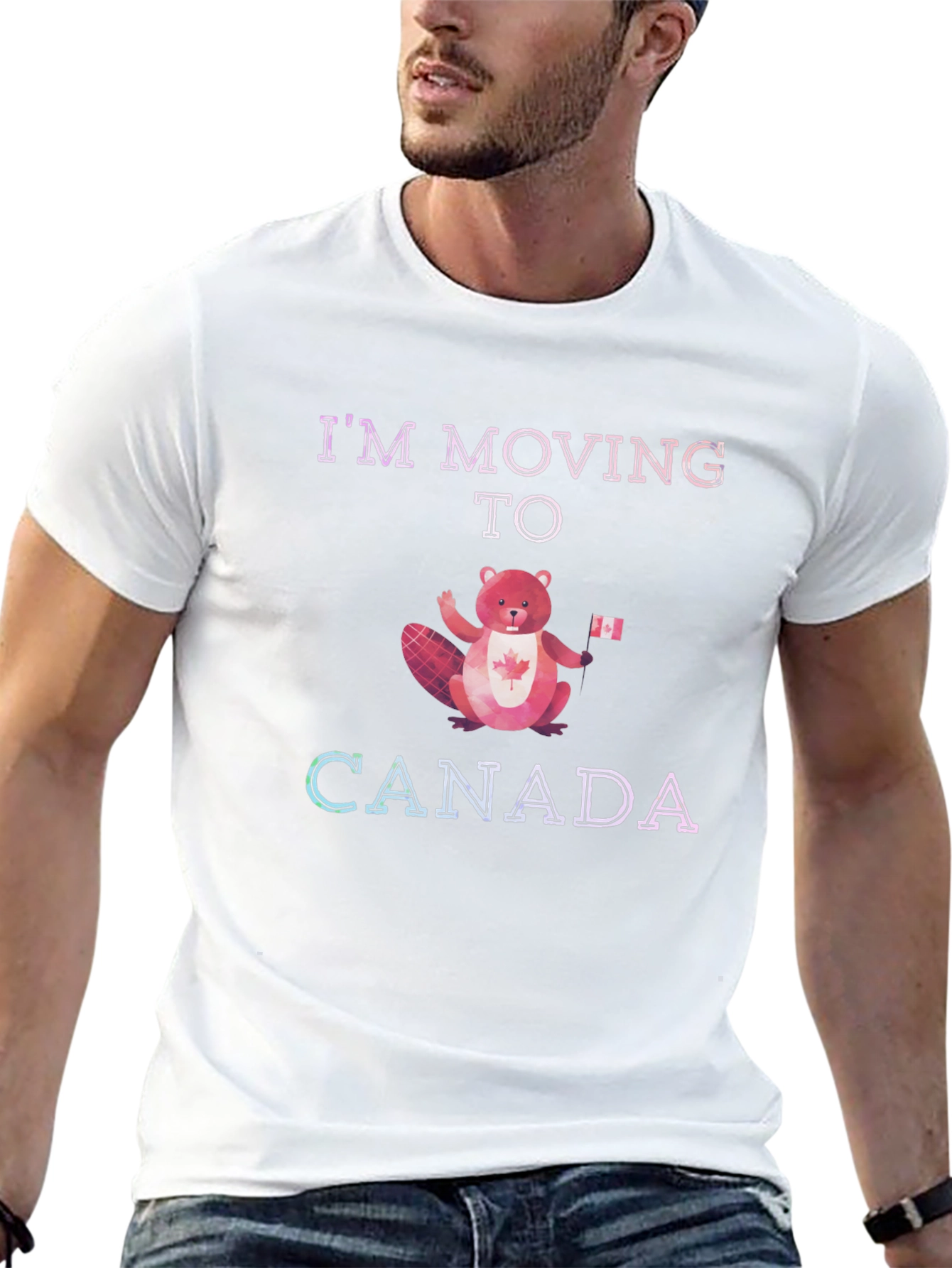 Im Moving to Canada Graphic Tee