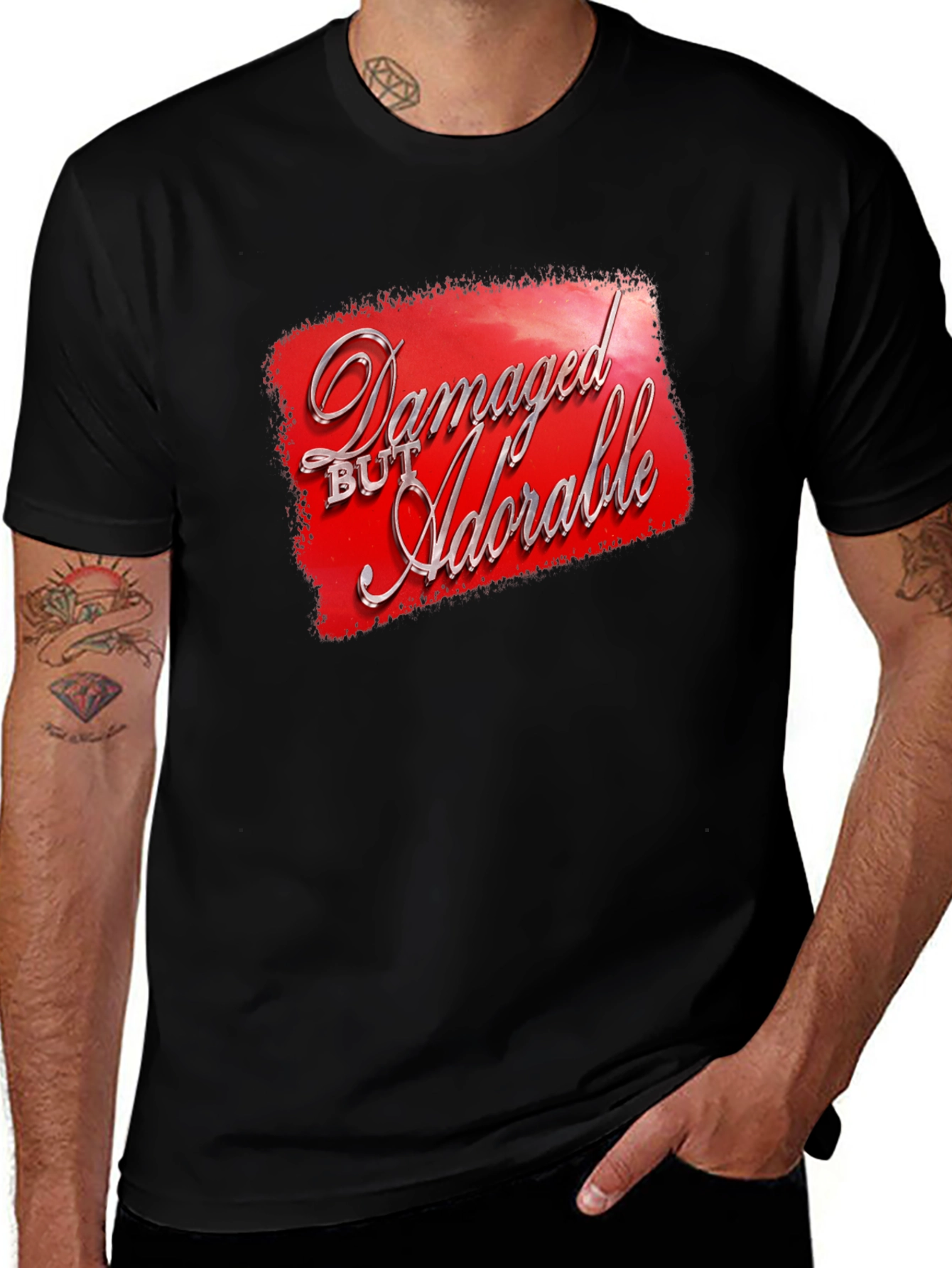 Damaged But Adorable Graphic Tee