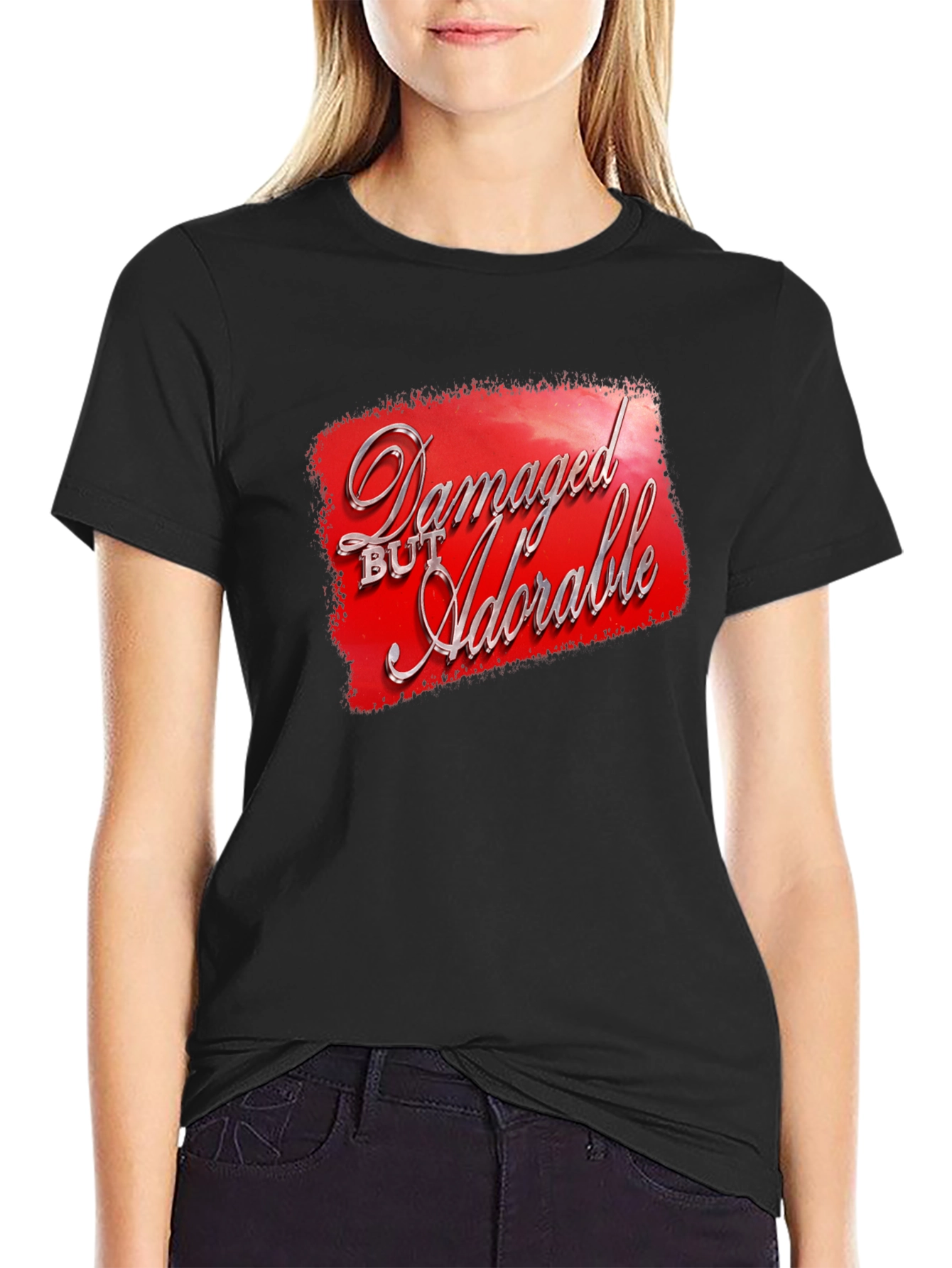 Damaged But Adorable Graphic Tee