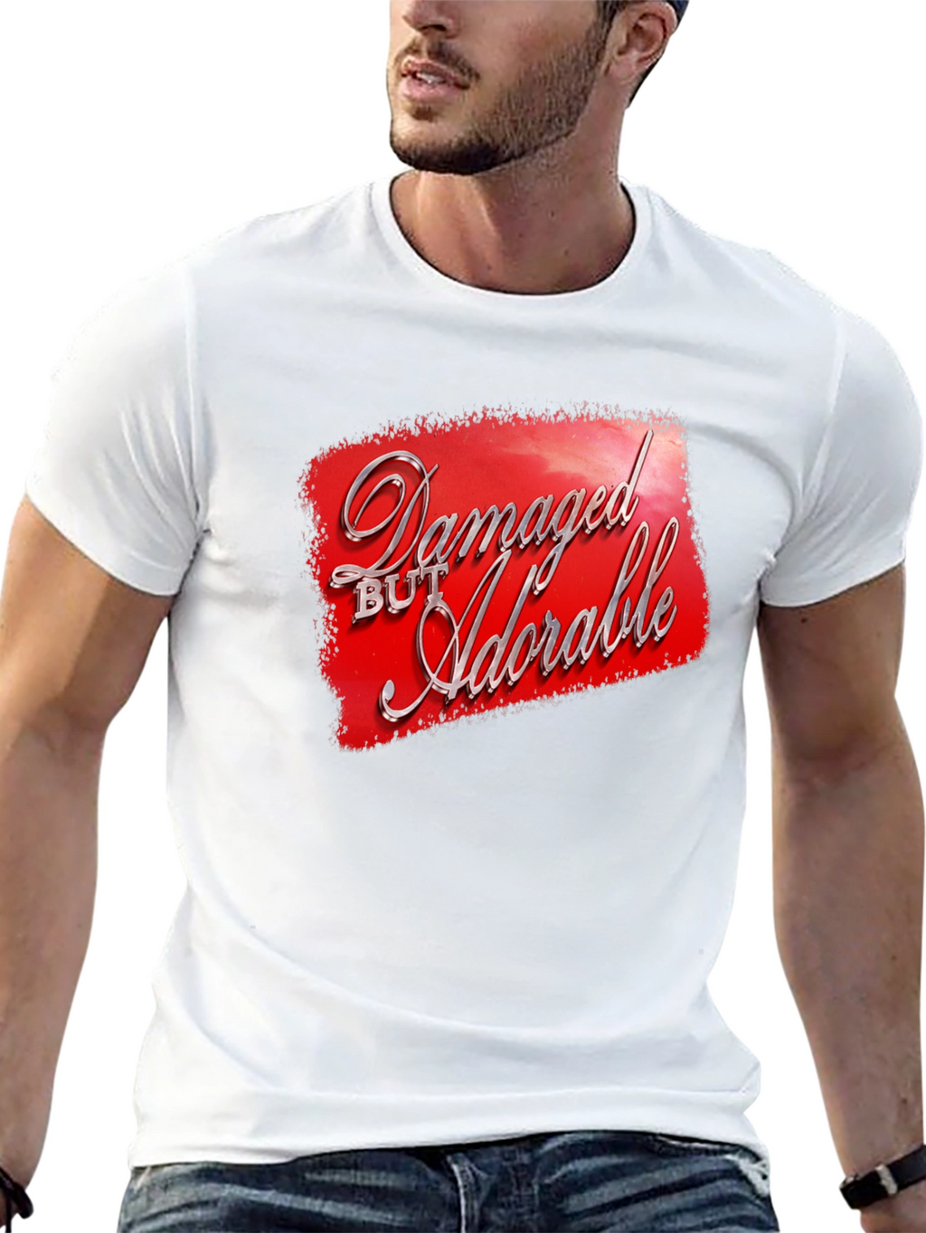 Damaged But Adorable Graphic Tee