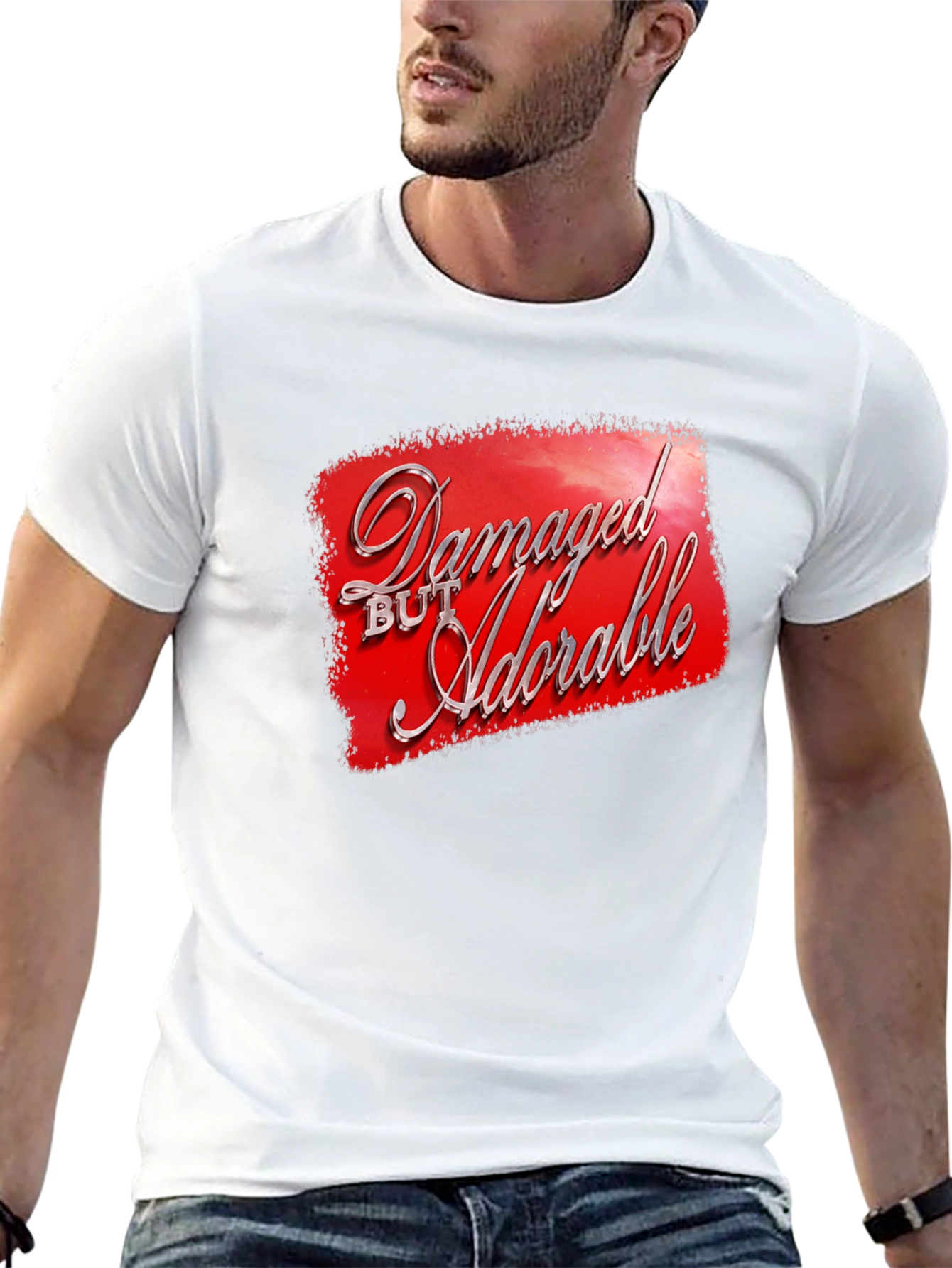 Damaged But Adorable Graphic Tee