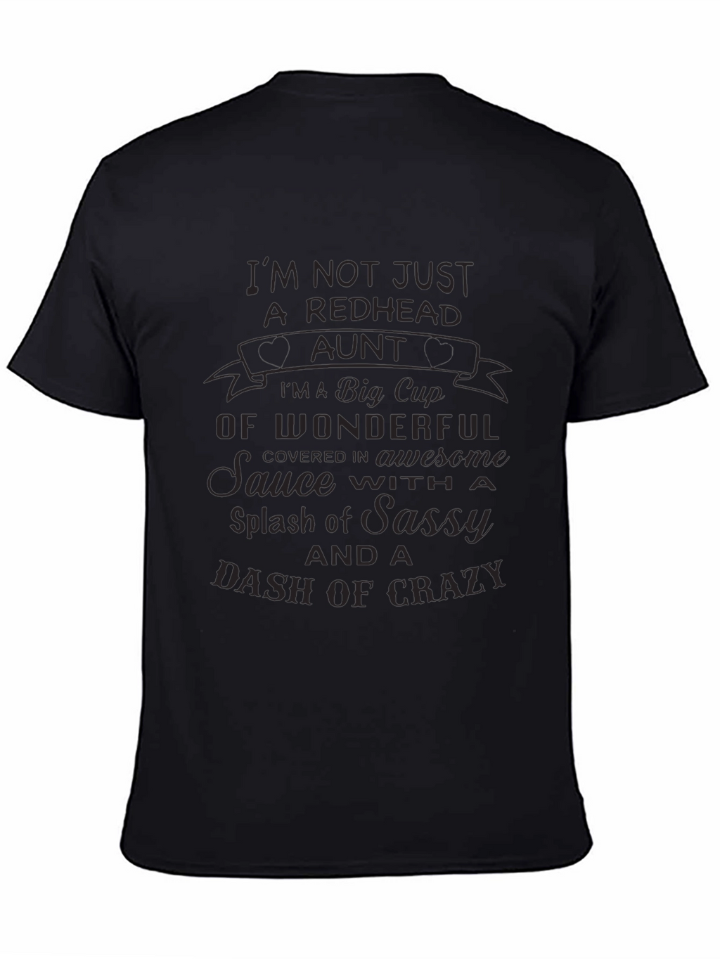 Redhead Aunt Graphic Tee - Sassy & Crazy