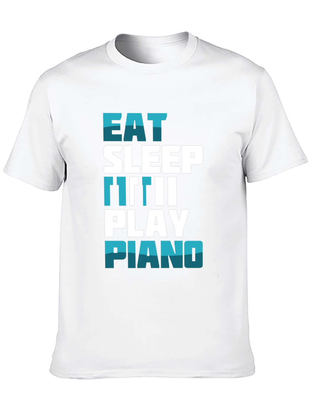 Eat Sleep Repeat Piano T-Shirt