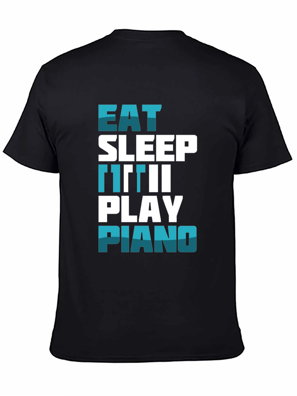 Eat Sleep Repeat Piano T-Shirt