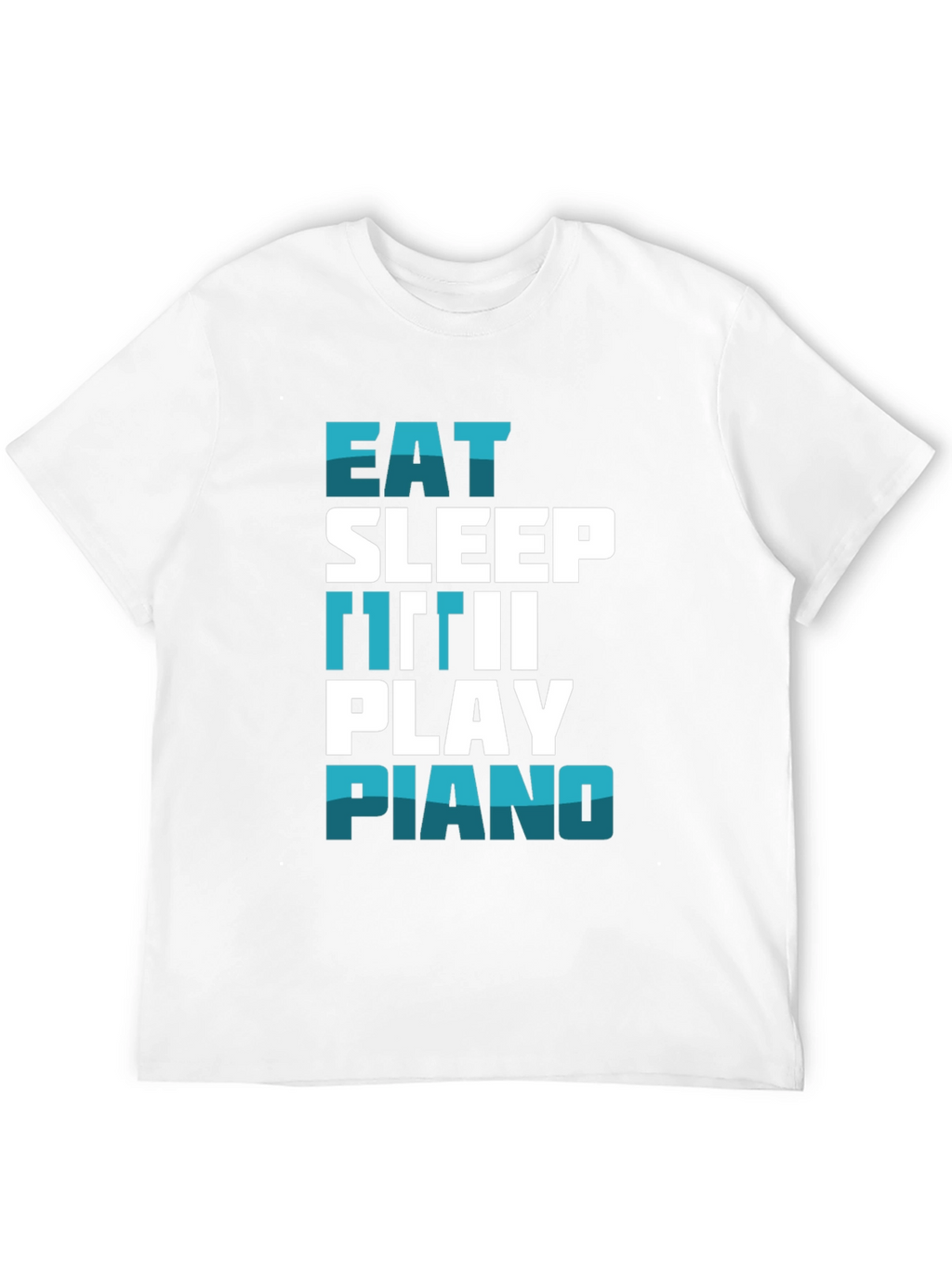 Eat Sleep Repeat Piano T-Shirt
