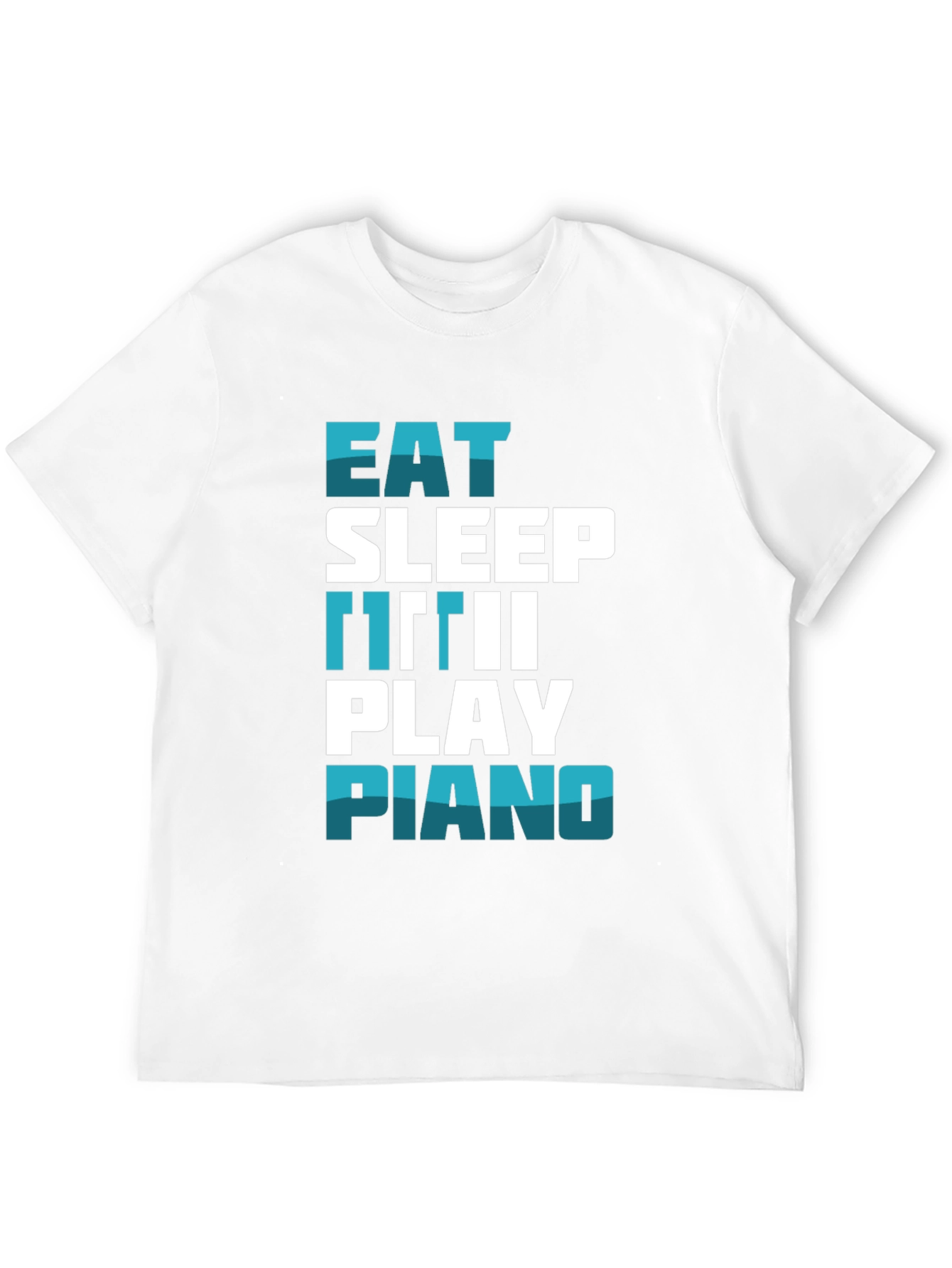 Eat Sleep Repeat Piano T-Shirt