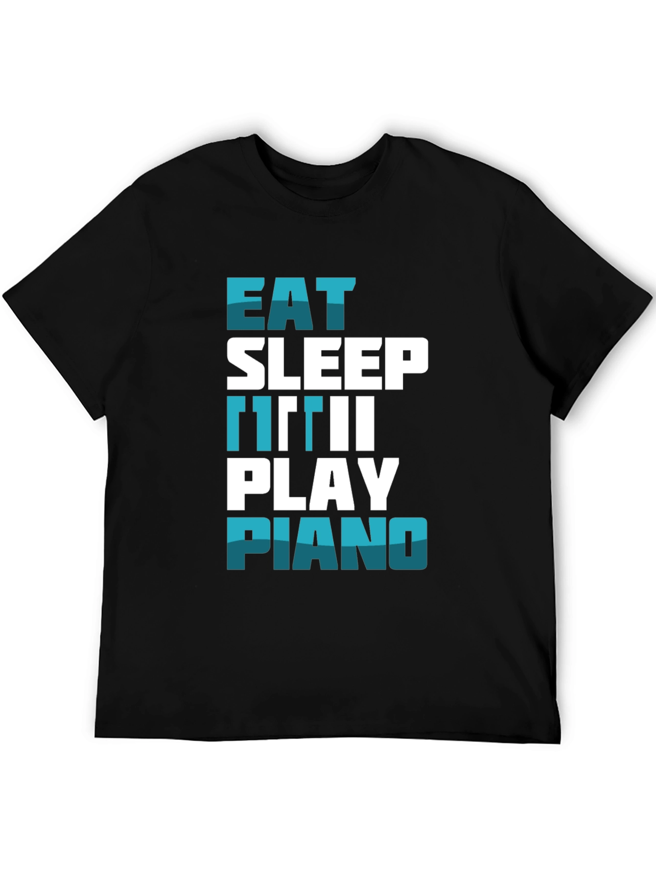 Eat Sleep Repeat Piano T-Shirt