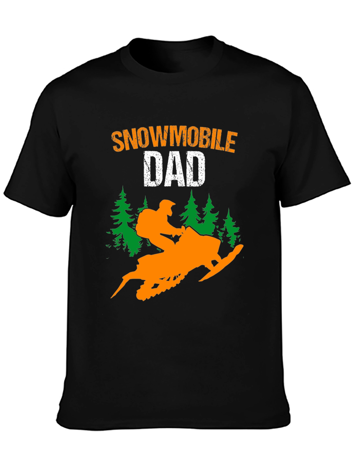 Snowmobile Dad T-Shirt - Ride in Style!