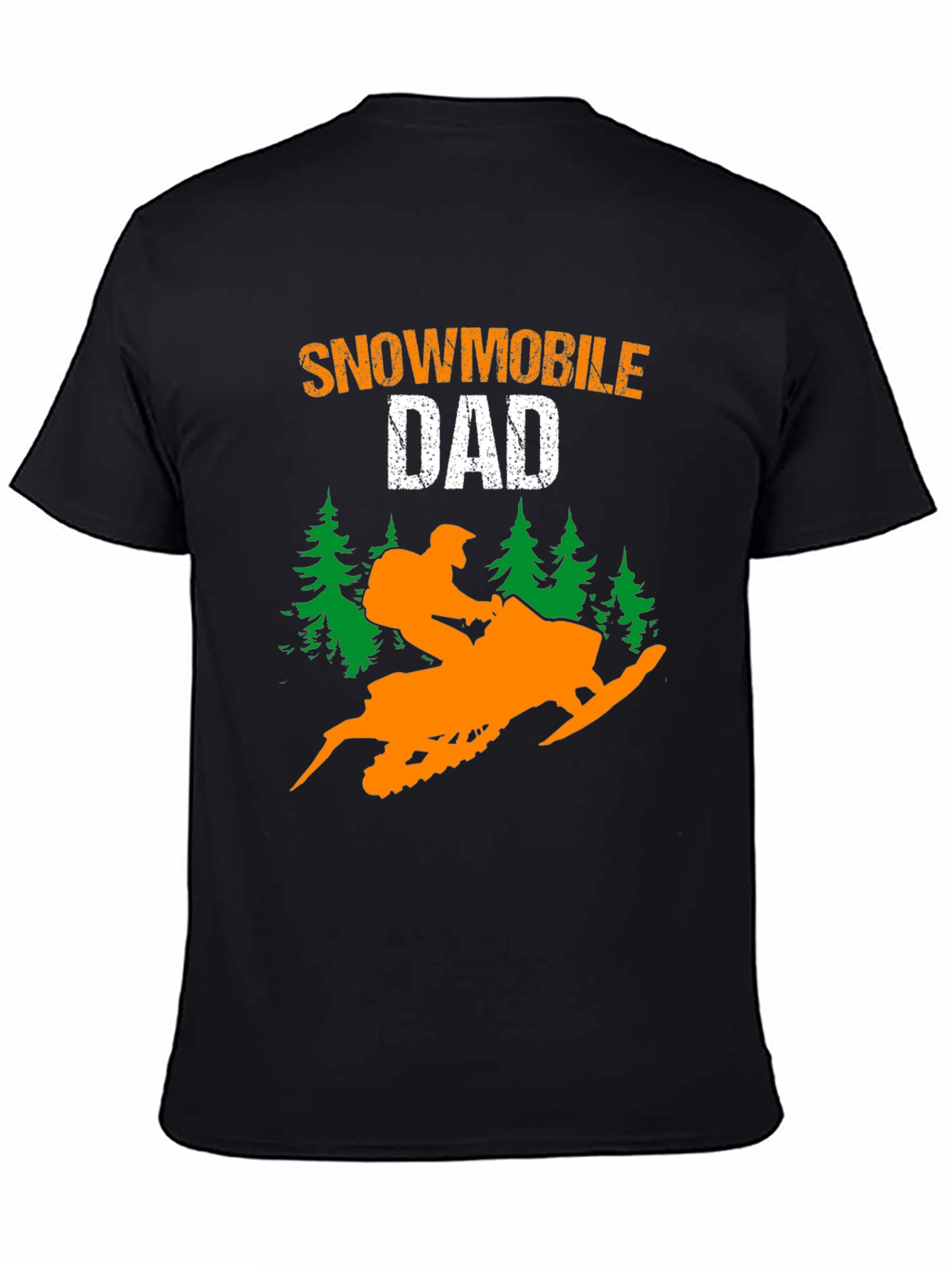Snowmobile Dad T-Shirt - Ride in Style!