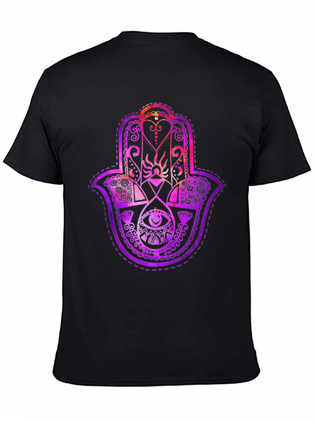 Hamsa Hand Graphic Tee - Spiritual Protection T-Shirt