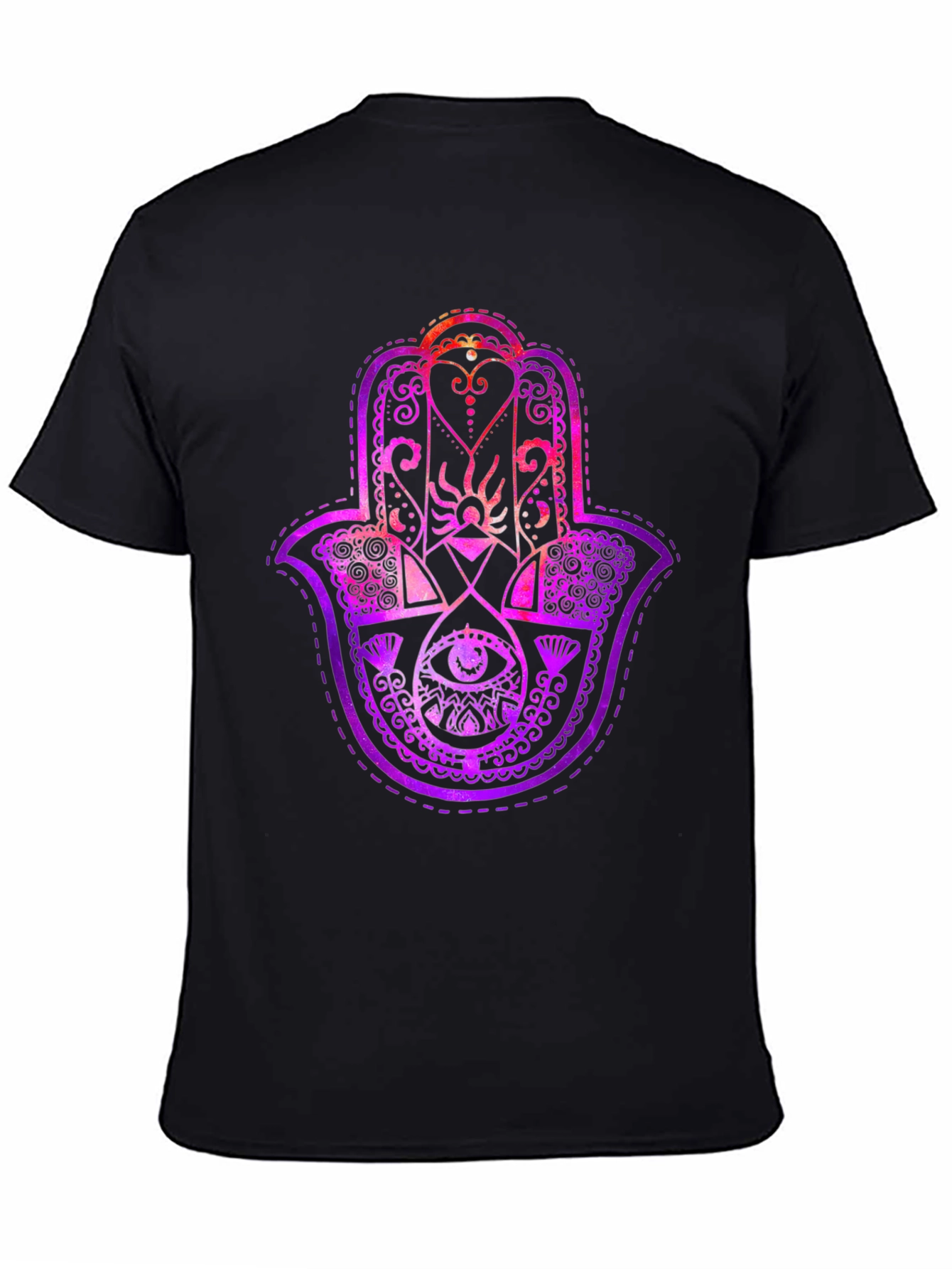 Hamsa Hand Graphic Tee - Spiritual Protection T-Shirt