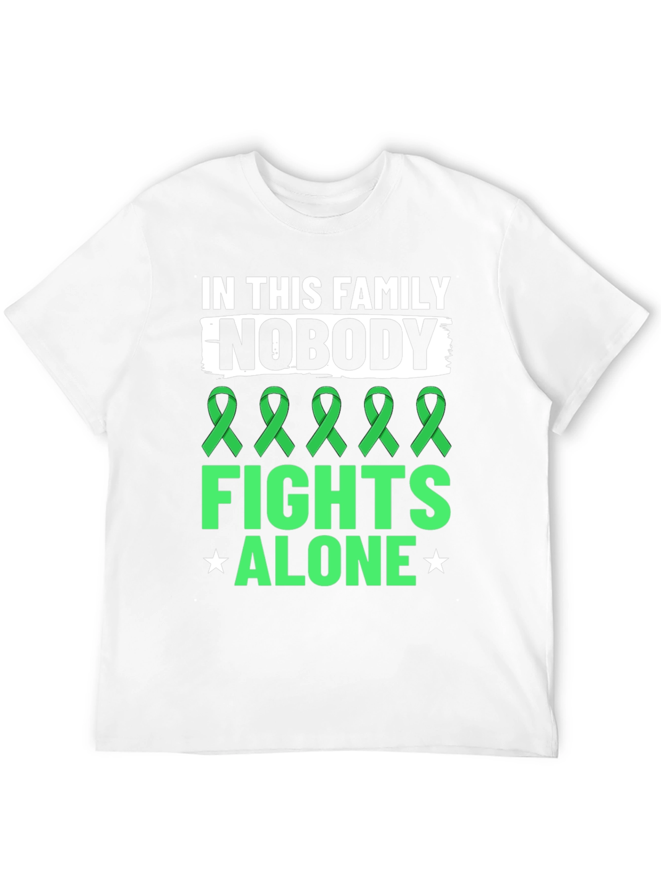 In This Family Nobody Fights Alone T-Shirt