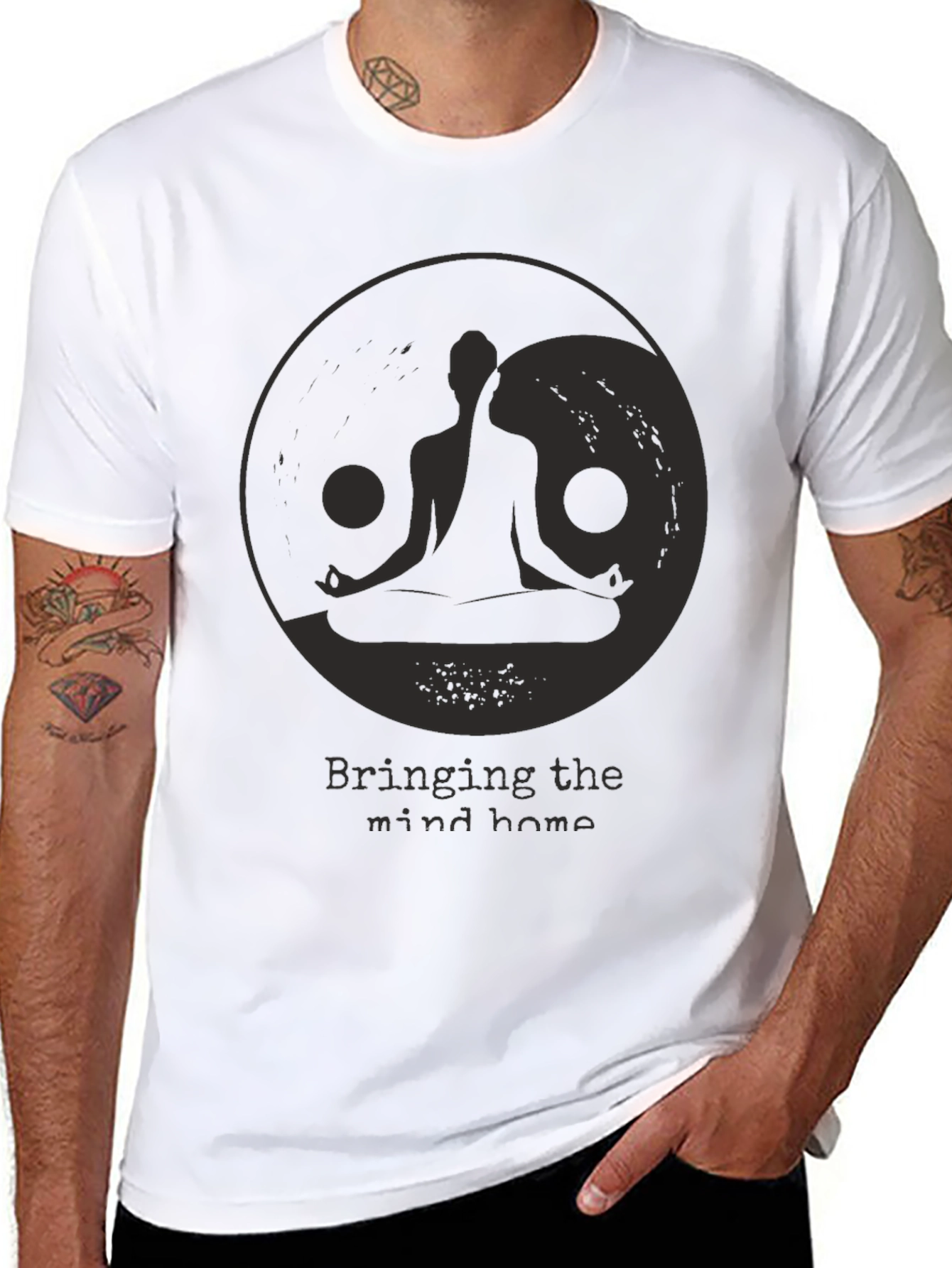 Mind Home Yin Yang Graphic Tee
