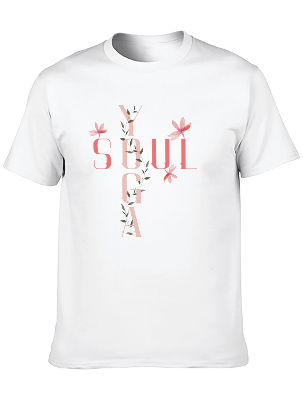 Yoga Soul Black Graphic Tee