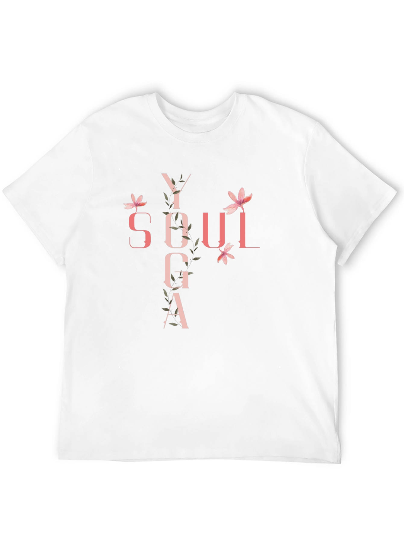 Yoga Soul Black Graphic Tee