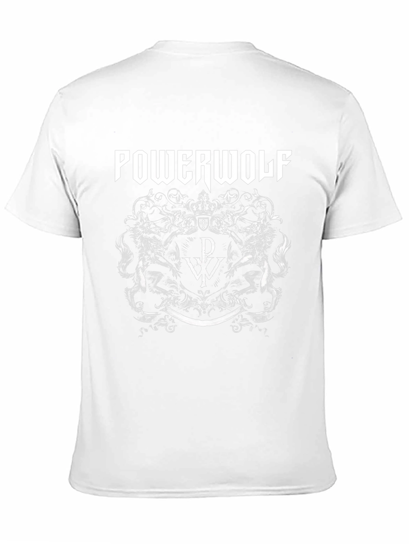 Powerwolf Band Logo Black T-Shirt
