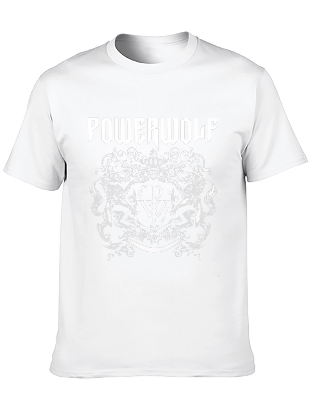 Powerwolf Band Logo Black T-Shirt