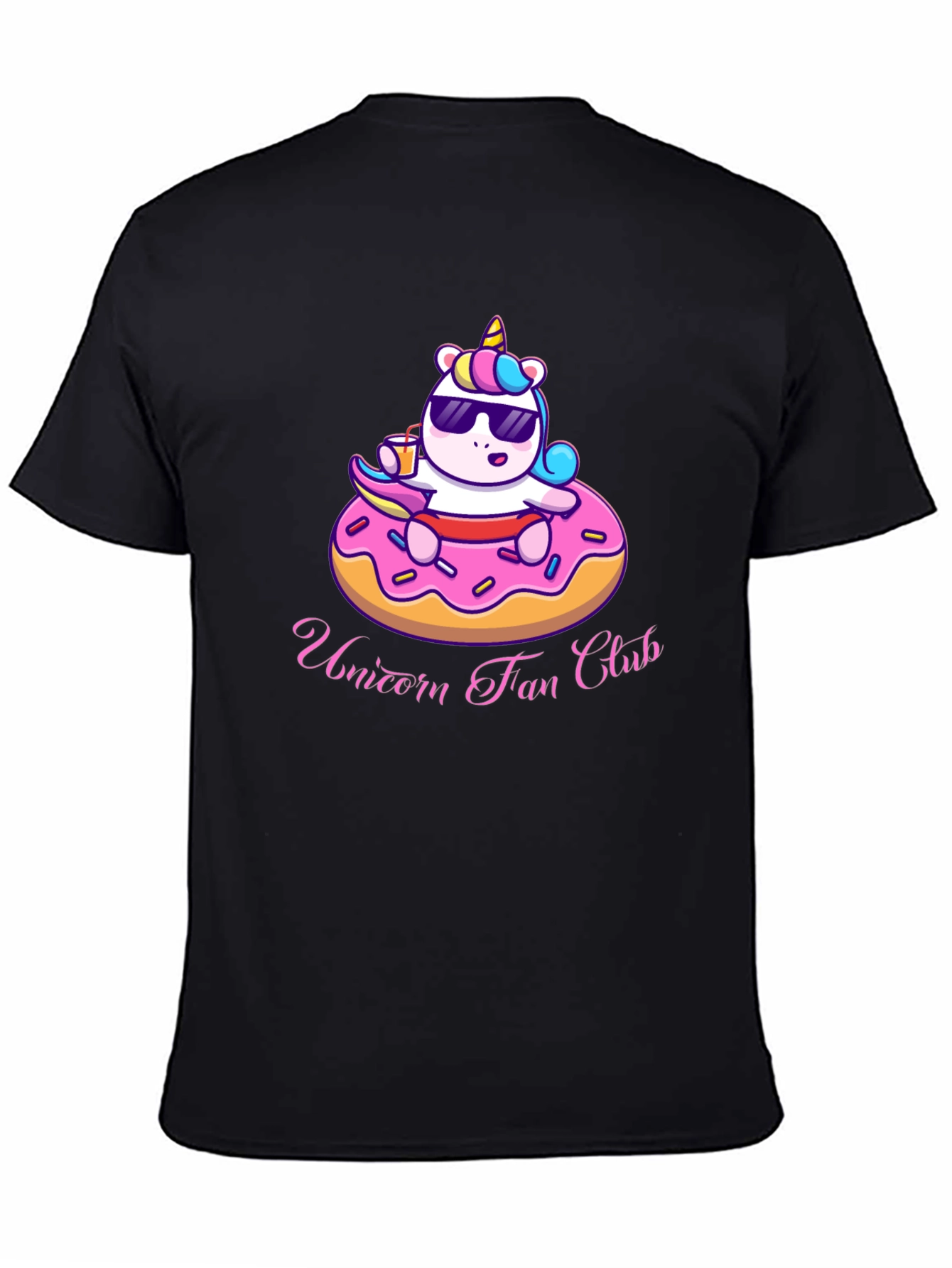 Unicorn Fan Club Donut T-Shirt