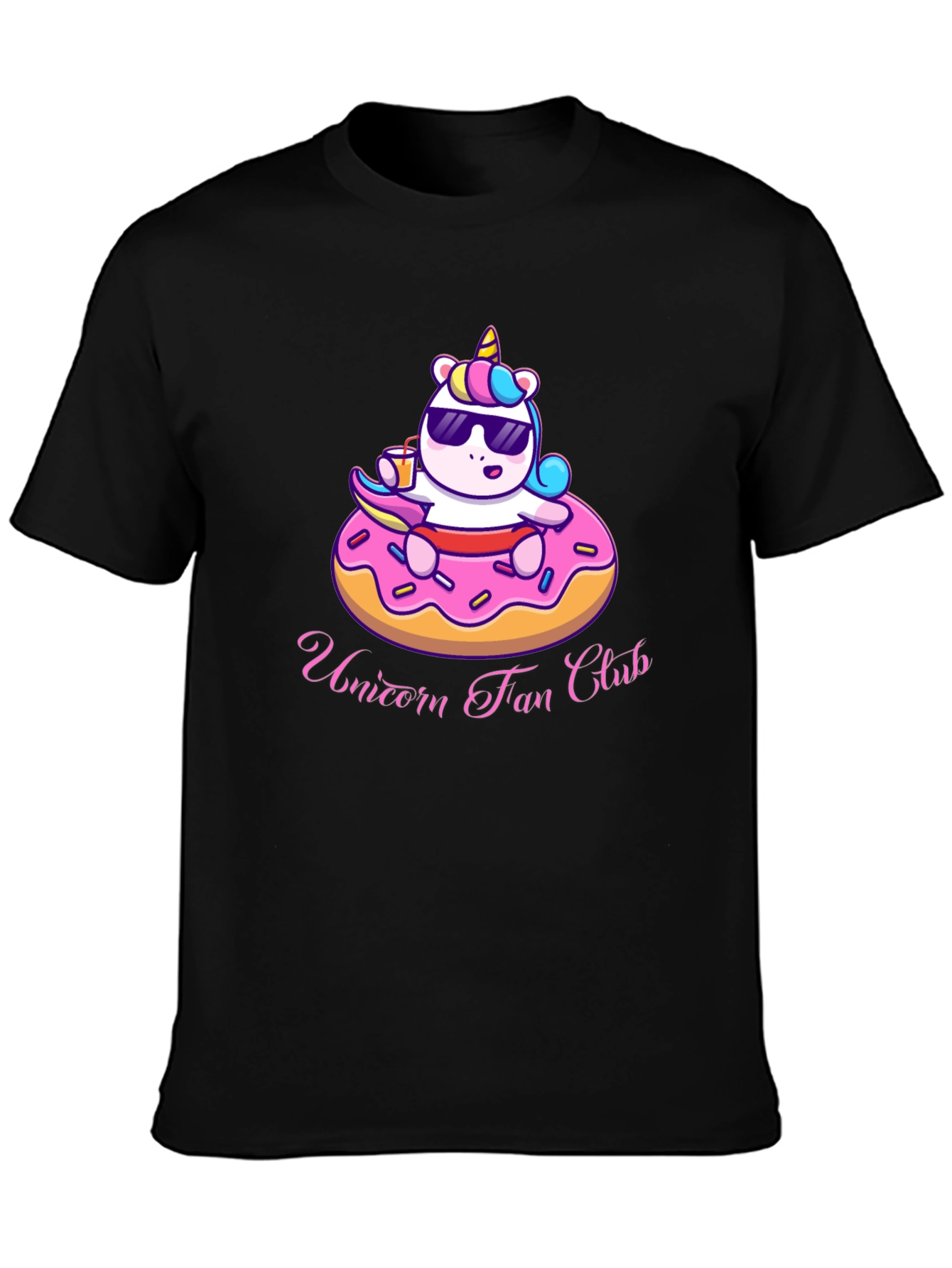 Unicorn Fan Club Donut T-Shirt