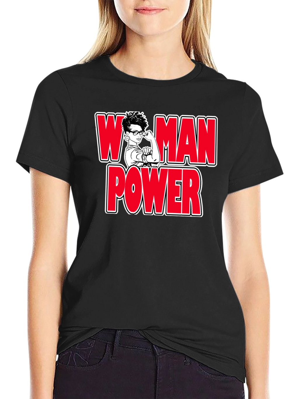 Woman Power T-Shirt - Empowering Graphic Tee