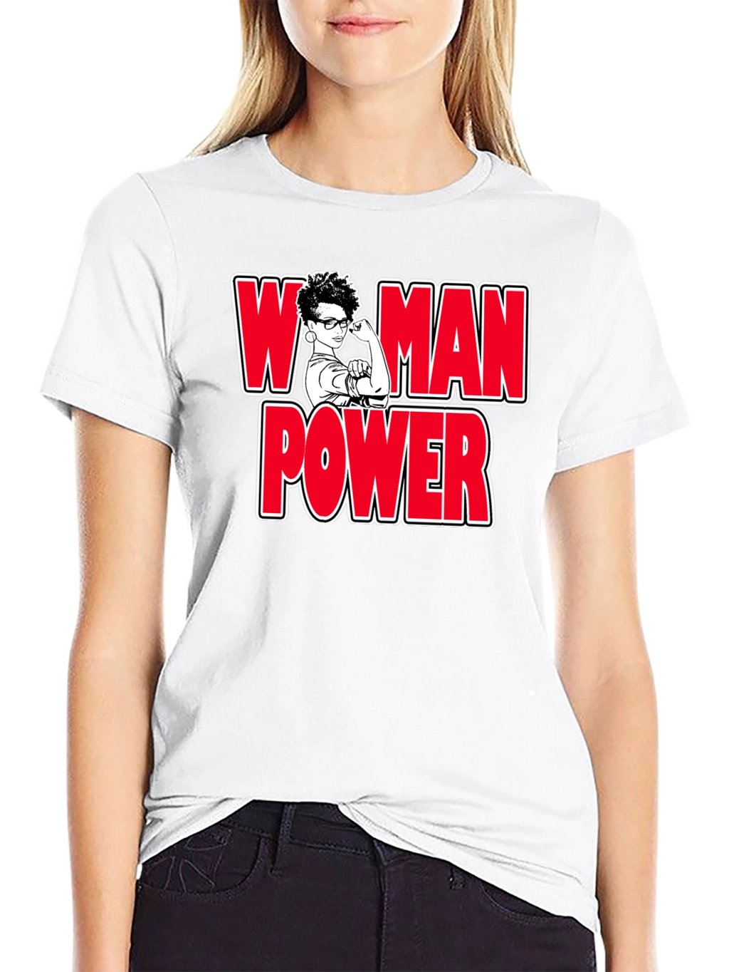 Woman Power T-Shirt - Empowering Graphic Tee
