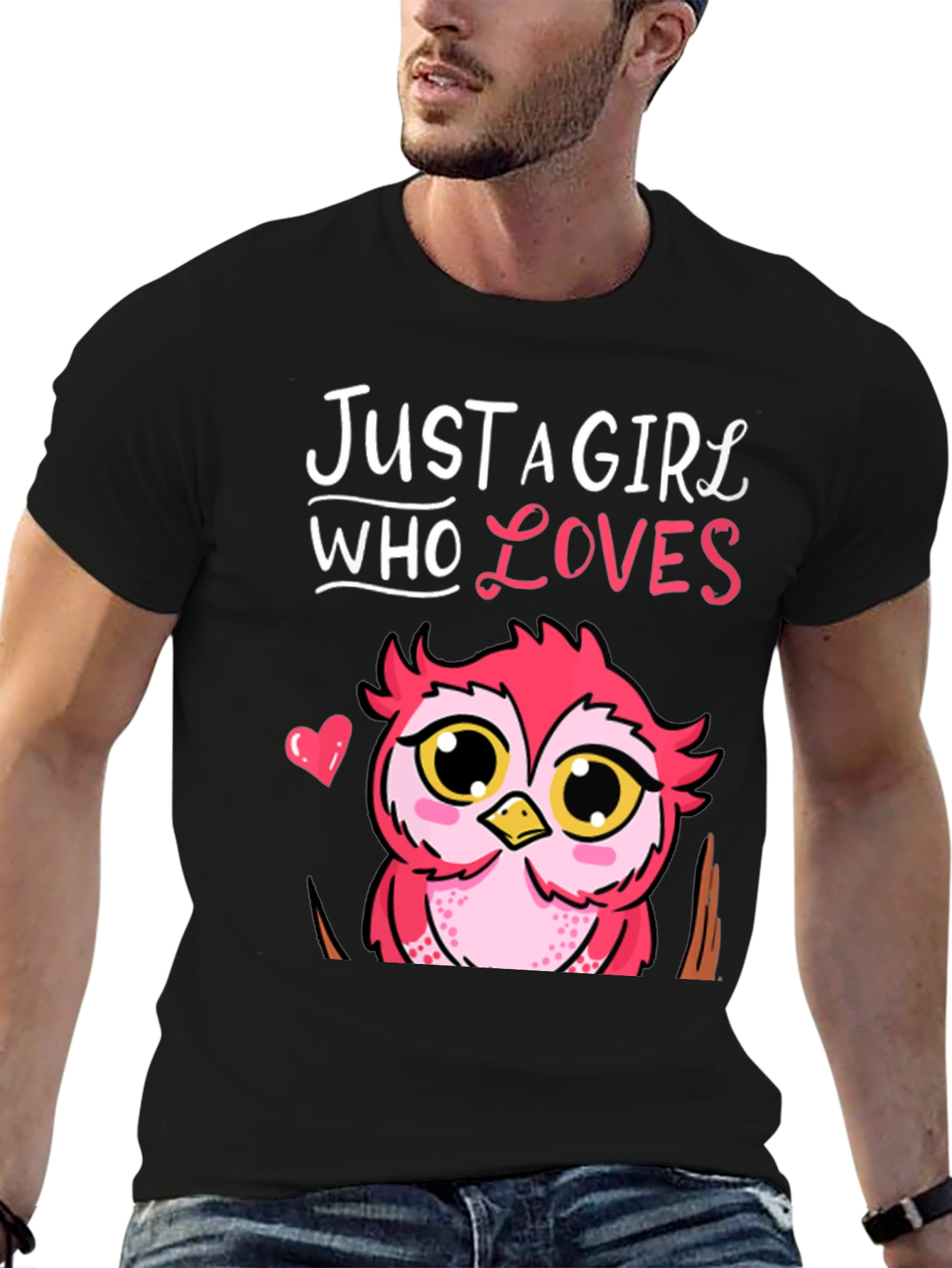 Just A Girl Who Loves Owls T-Shirt