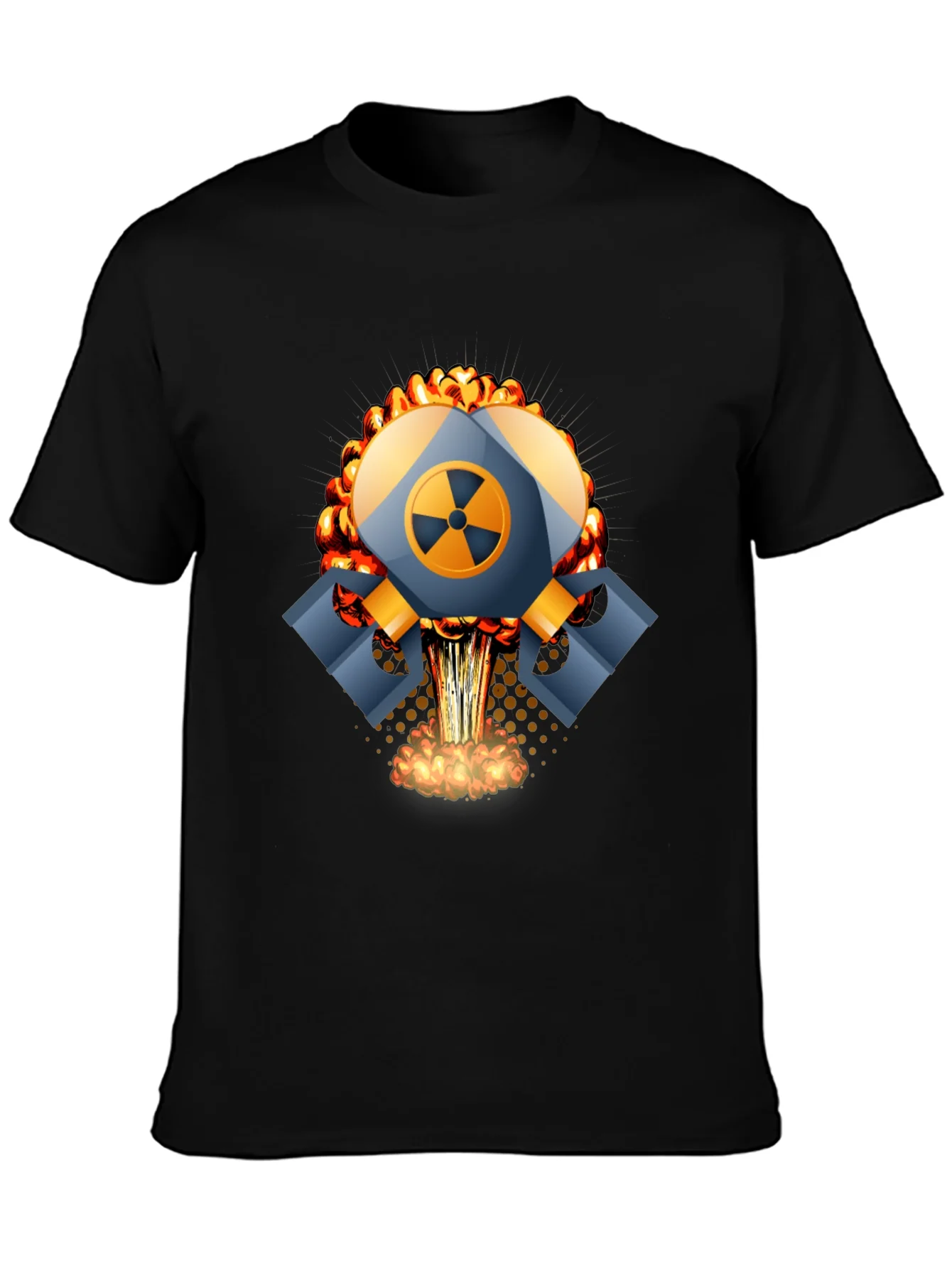 Atomic Explosion Graphic T-Shirt