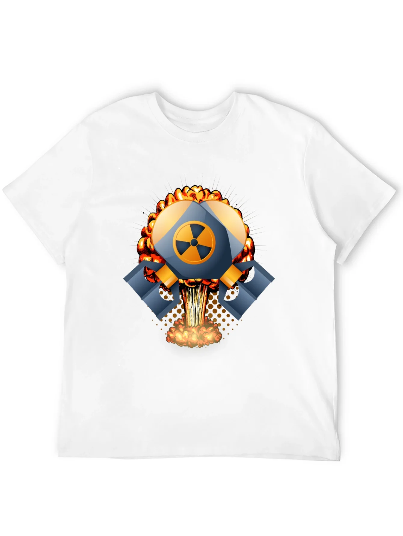 Atomic Explosion Graphic T-Shirt