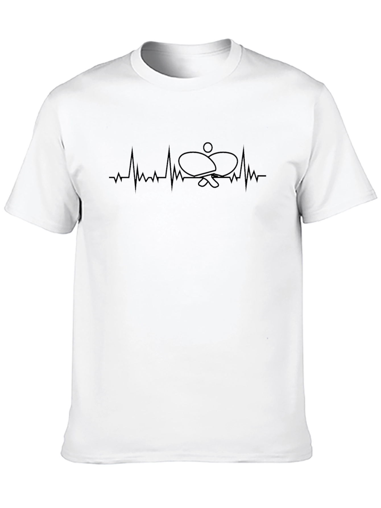 Table Tennis Heartbeat T-Shirt