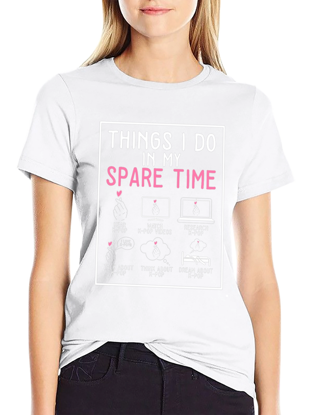 K-Pop Fan Spare Time T-Shirt