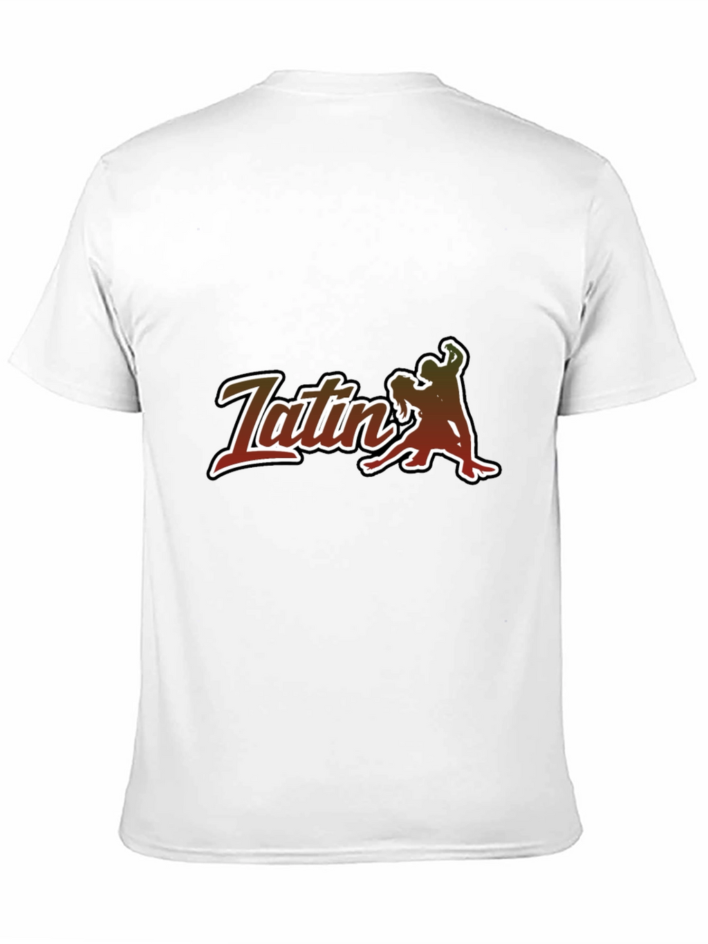 Latin Dance T-Shirt - Sleek Black Tee