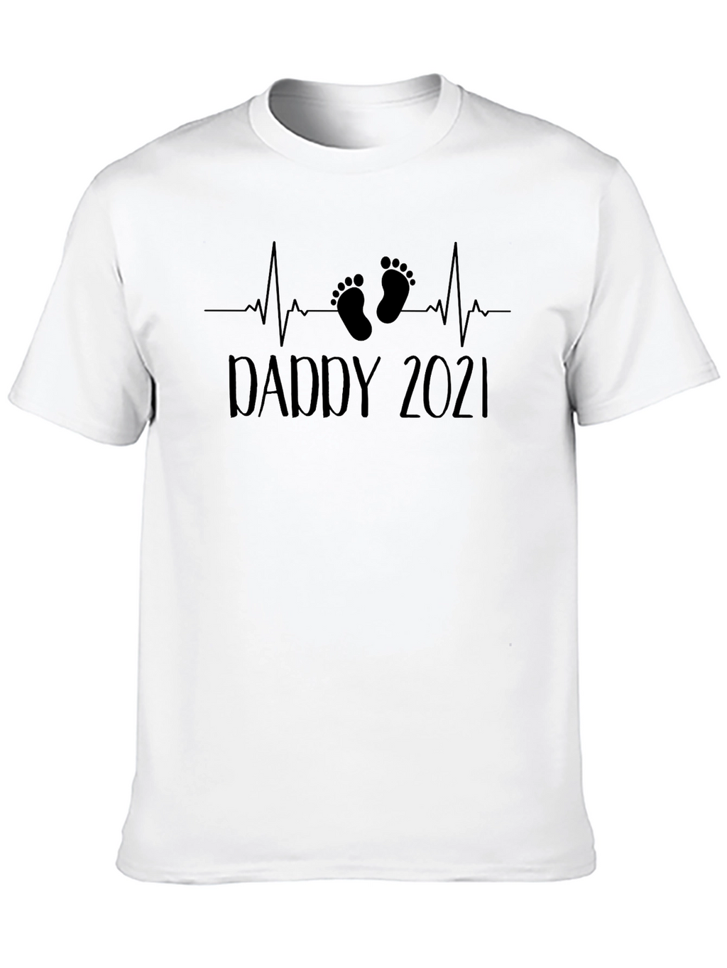 Daddy 2021 T-Shirt - Expecting Dad Tee
